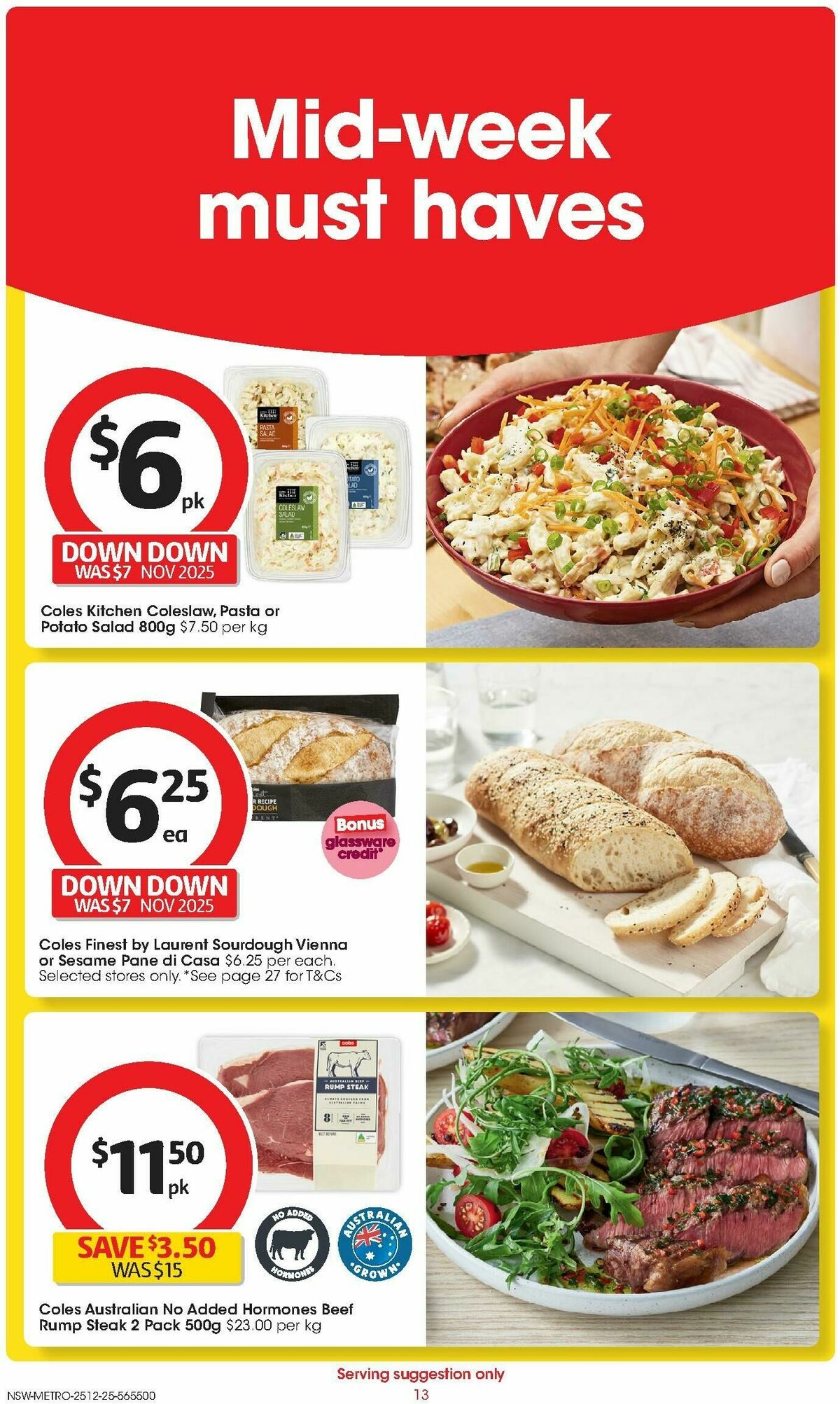 Coles Catalogues from 25 December