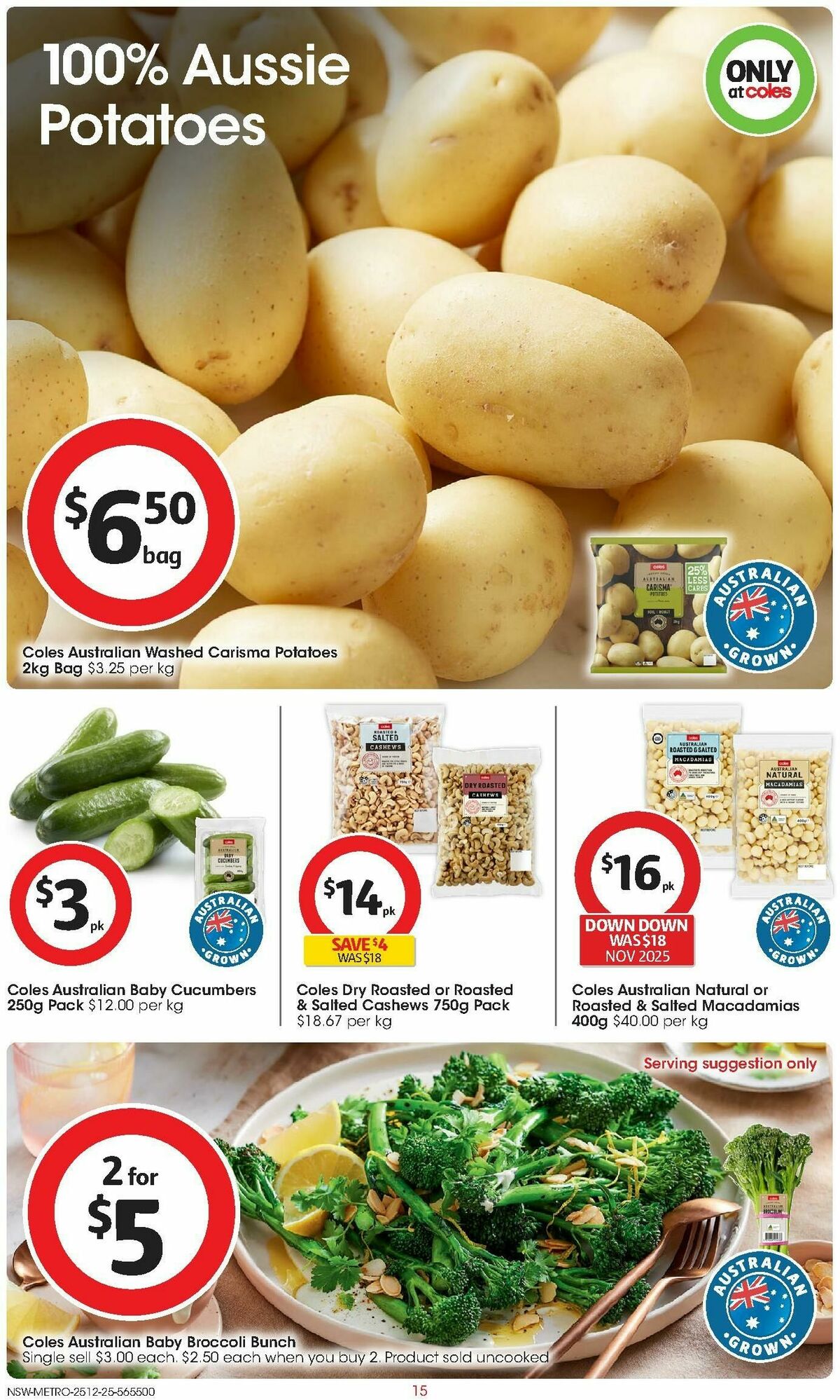 Coles Catalogues from 25 December