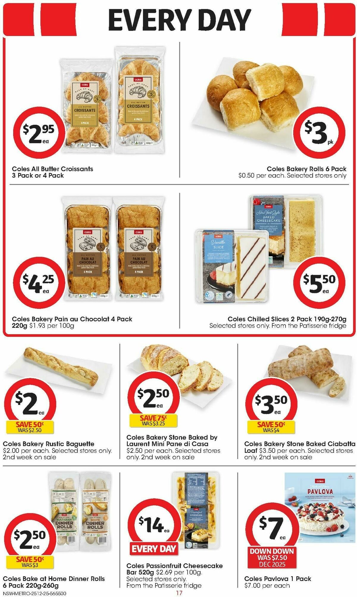Coles Catalogues from 25 December
