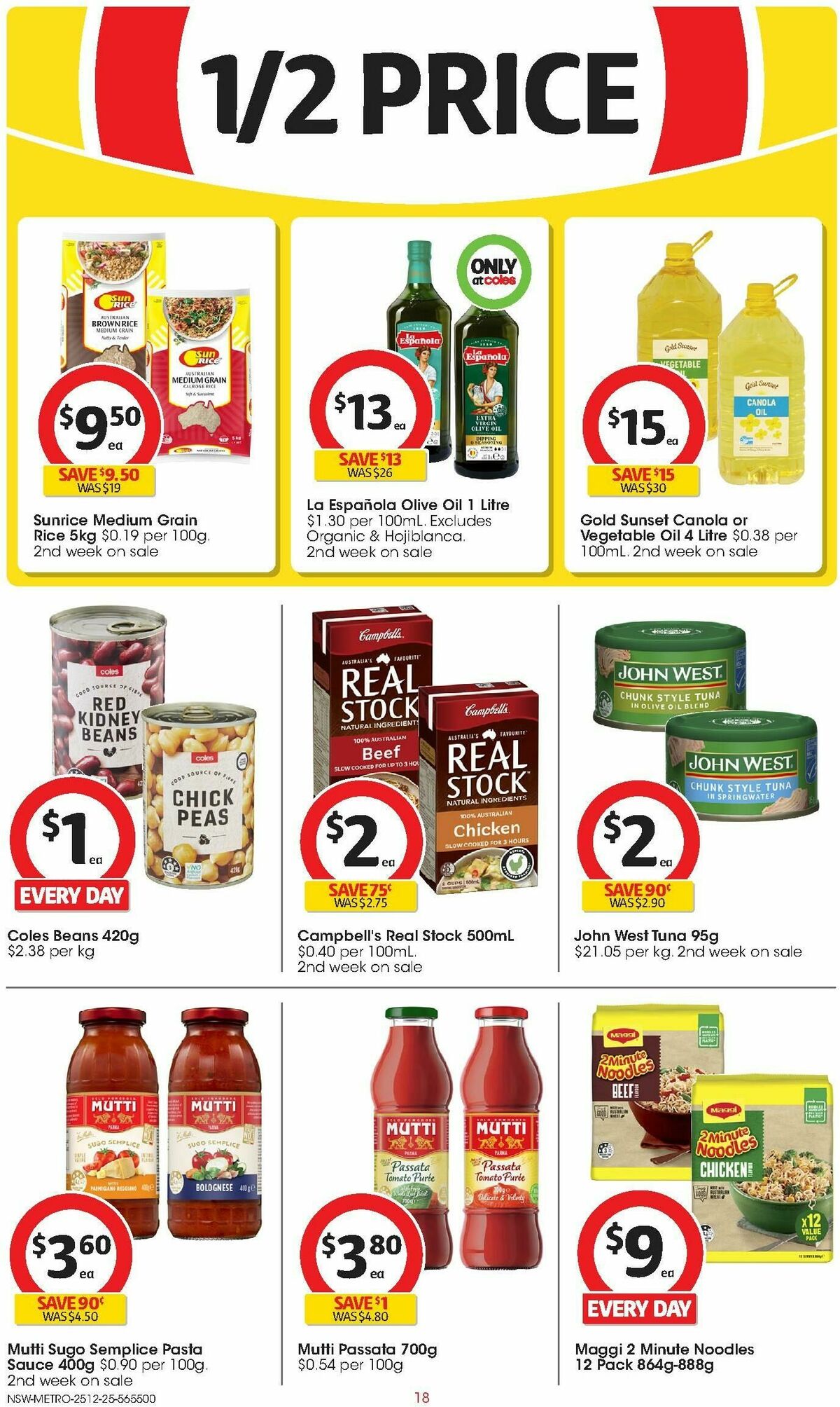 Coles Catalogues from 25 December