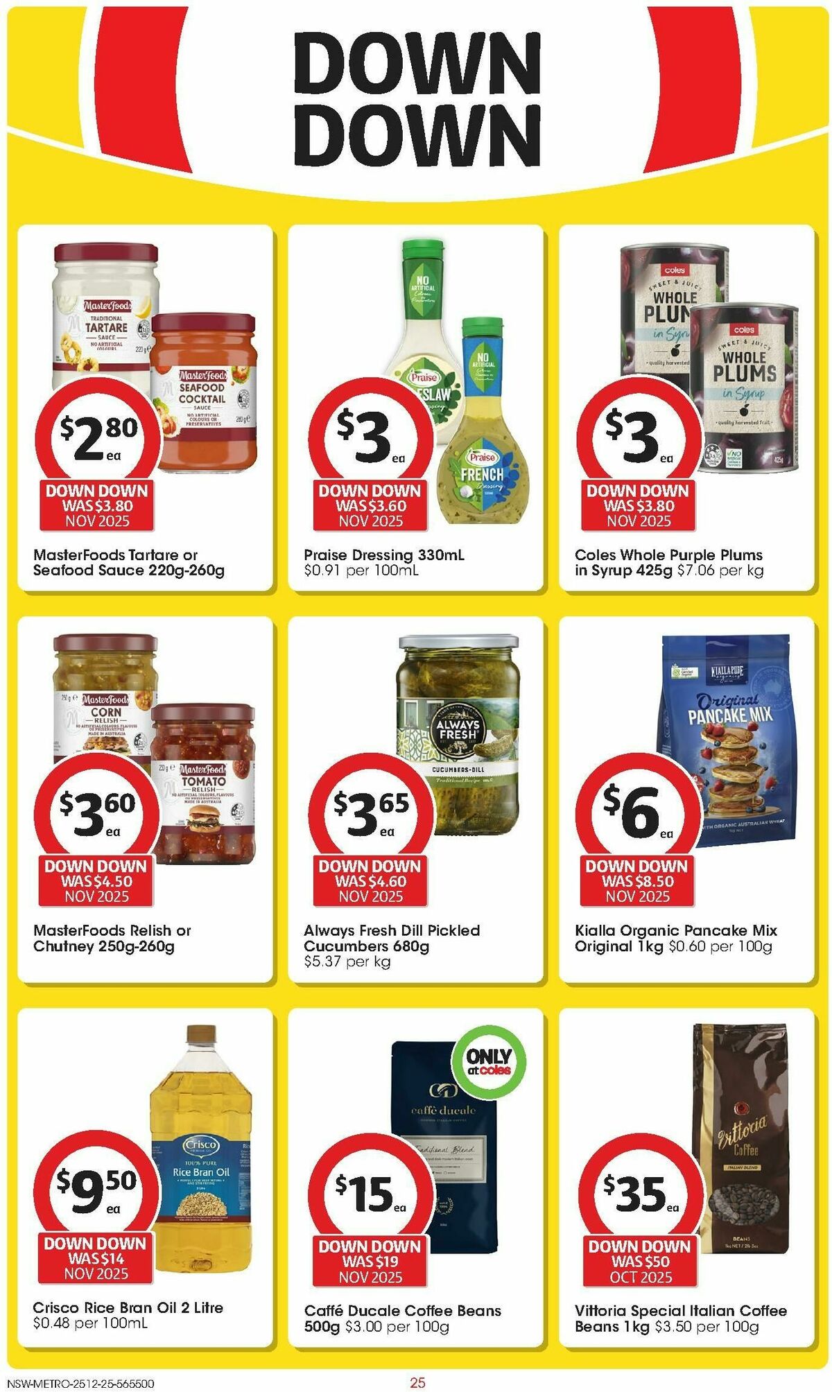 Coles Catalogues from 25 December