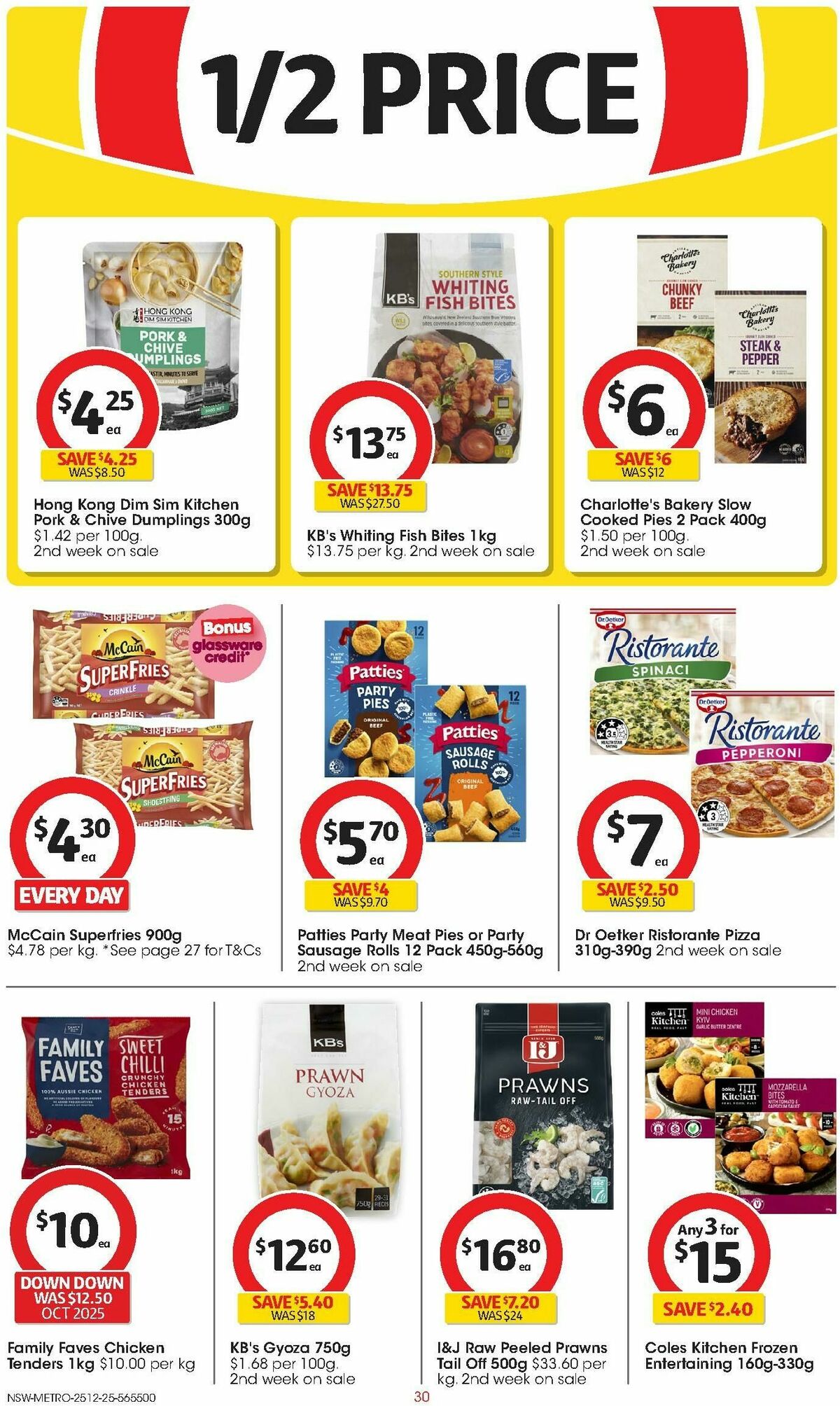 Coles Catalogues from 25 December