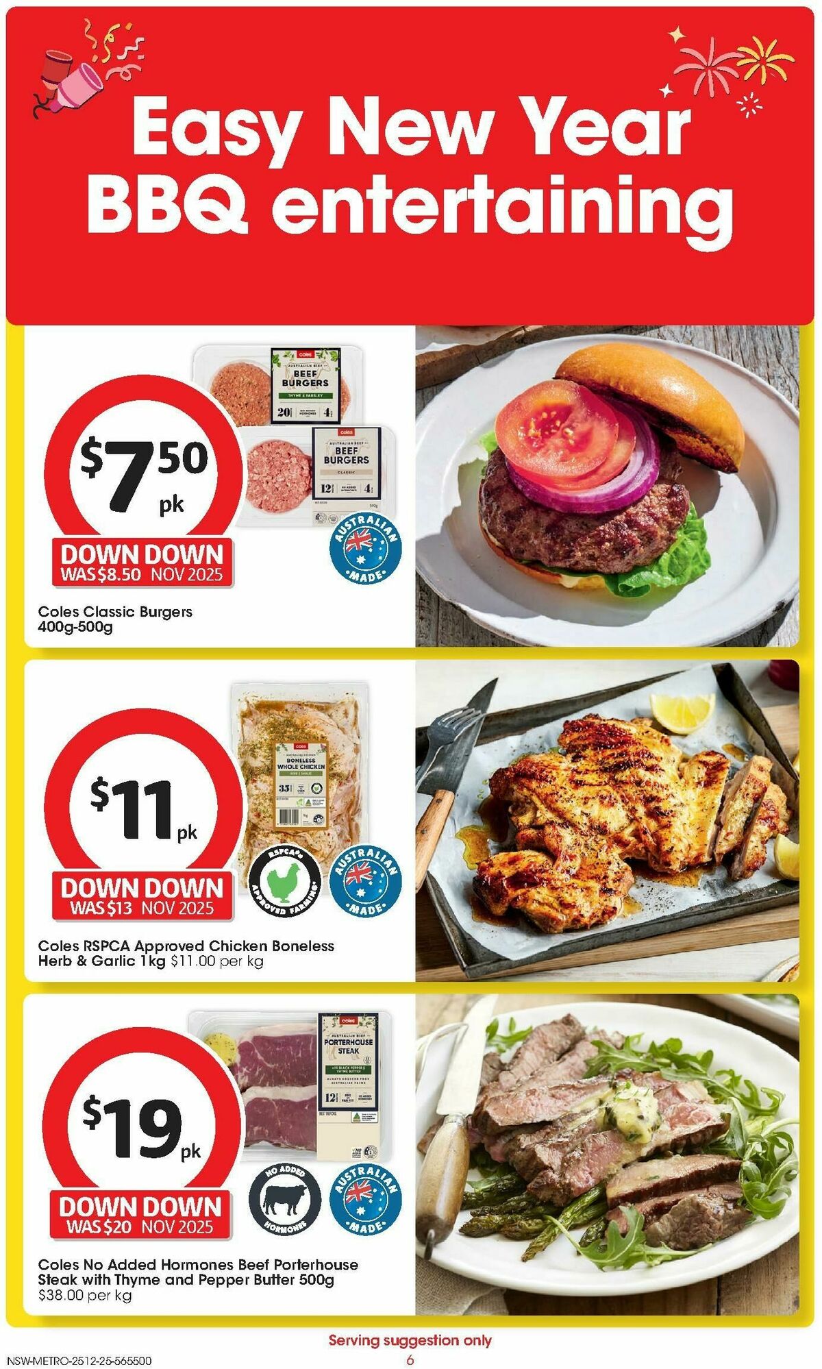 Coles Catalogues from 25 December