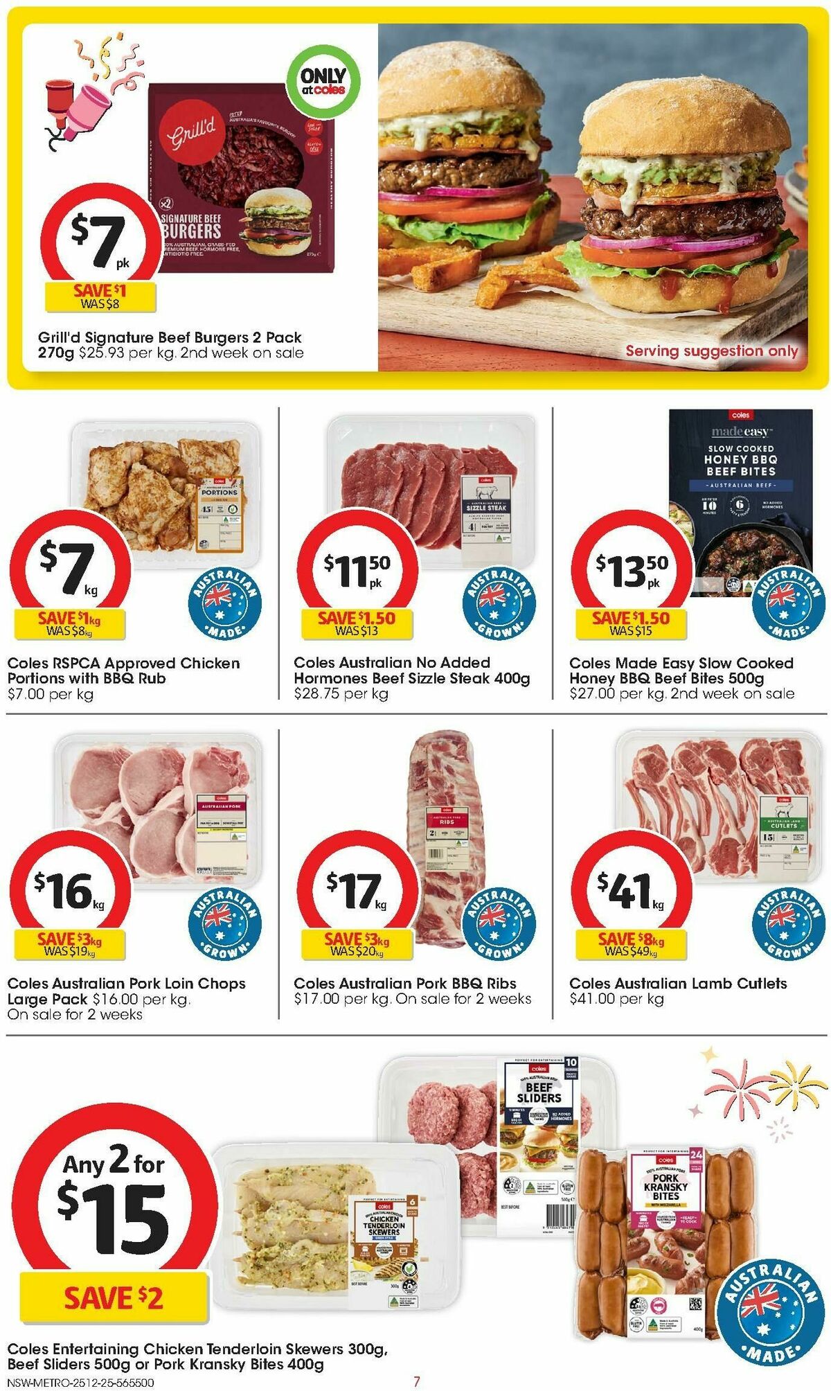 Coles Catalogues from 25 December