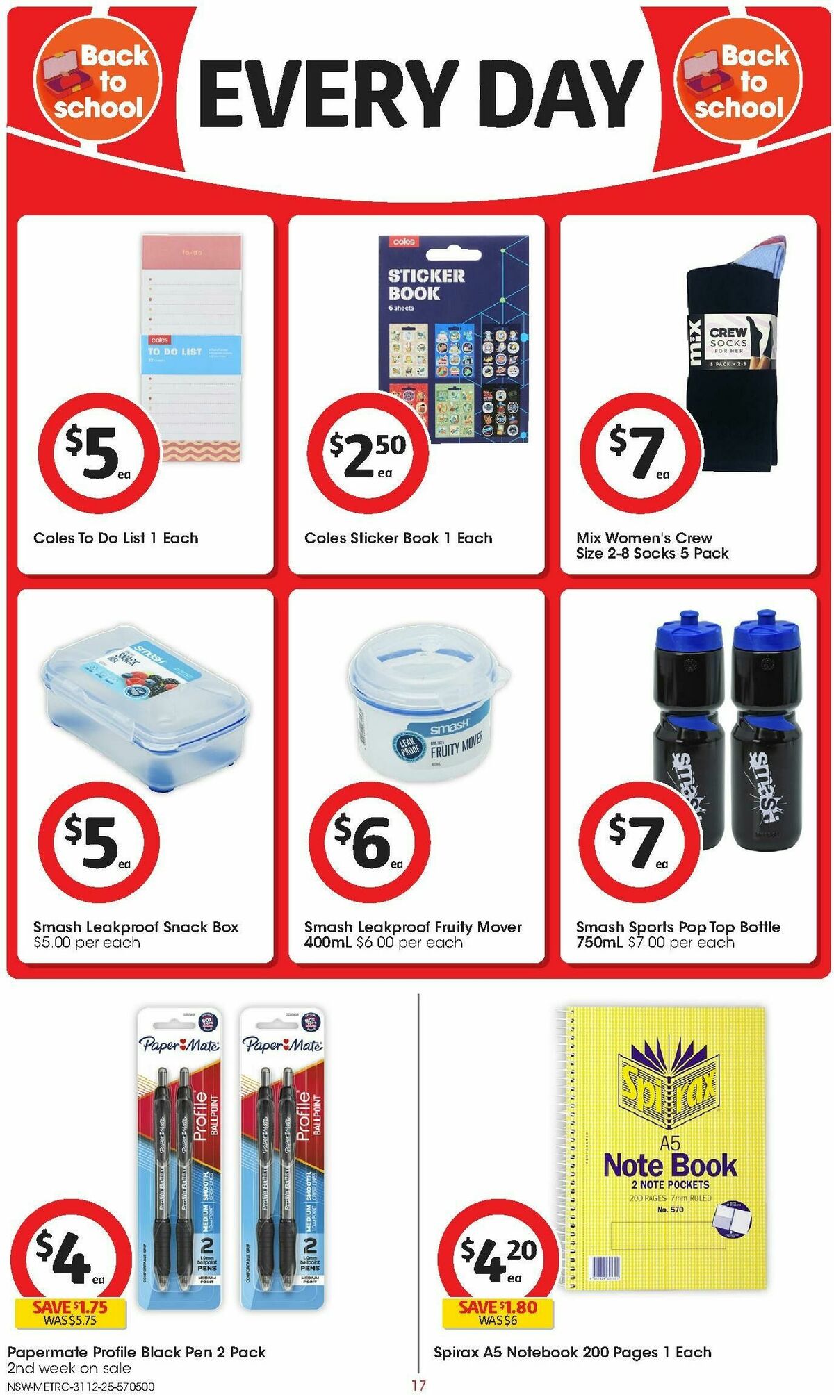 Coles Catalogues from 31 December