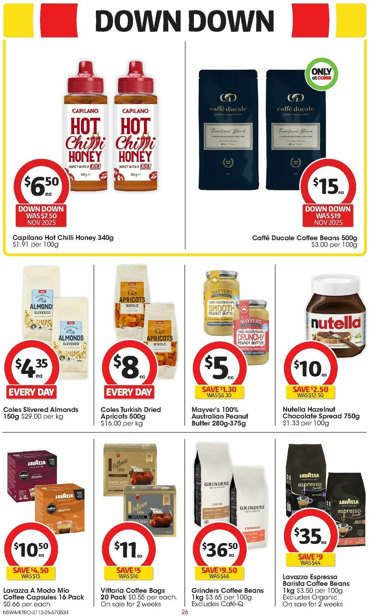 Coles Catalogues from 31 December