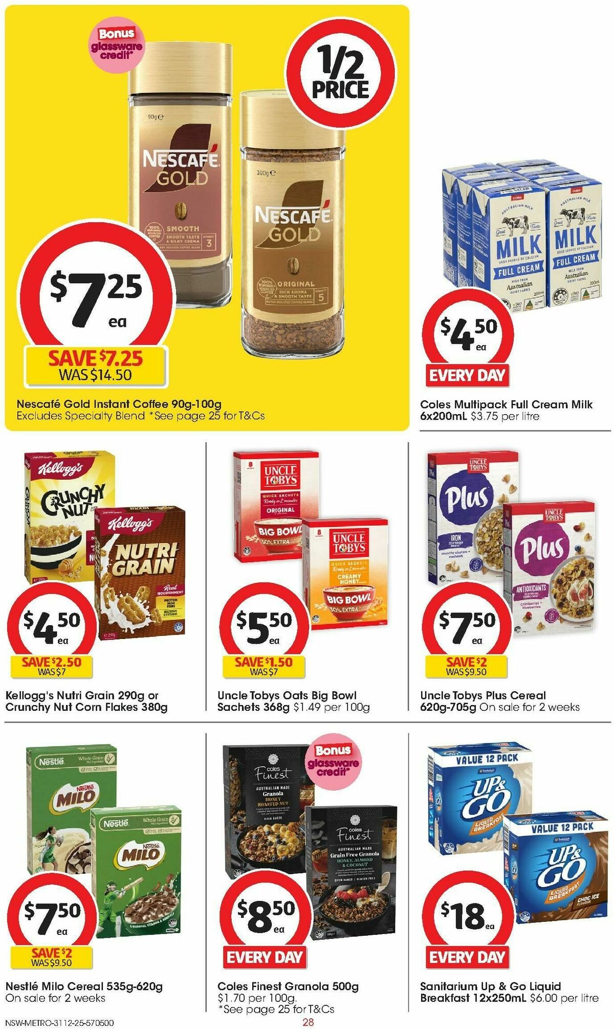 Coles Catalogues from 31 December