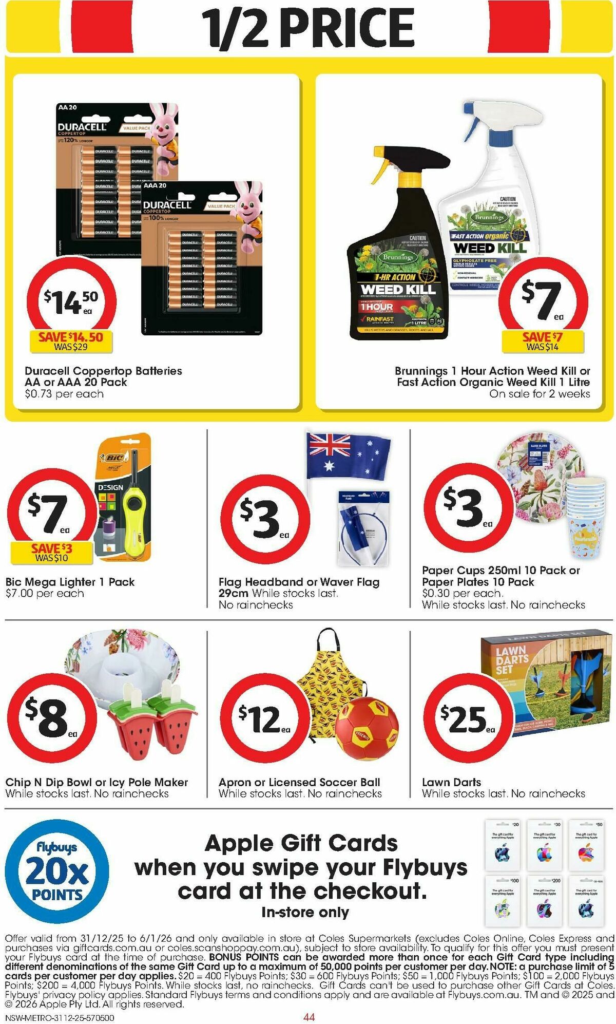Coles Catalogues from 31 December