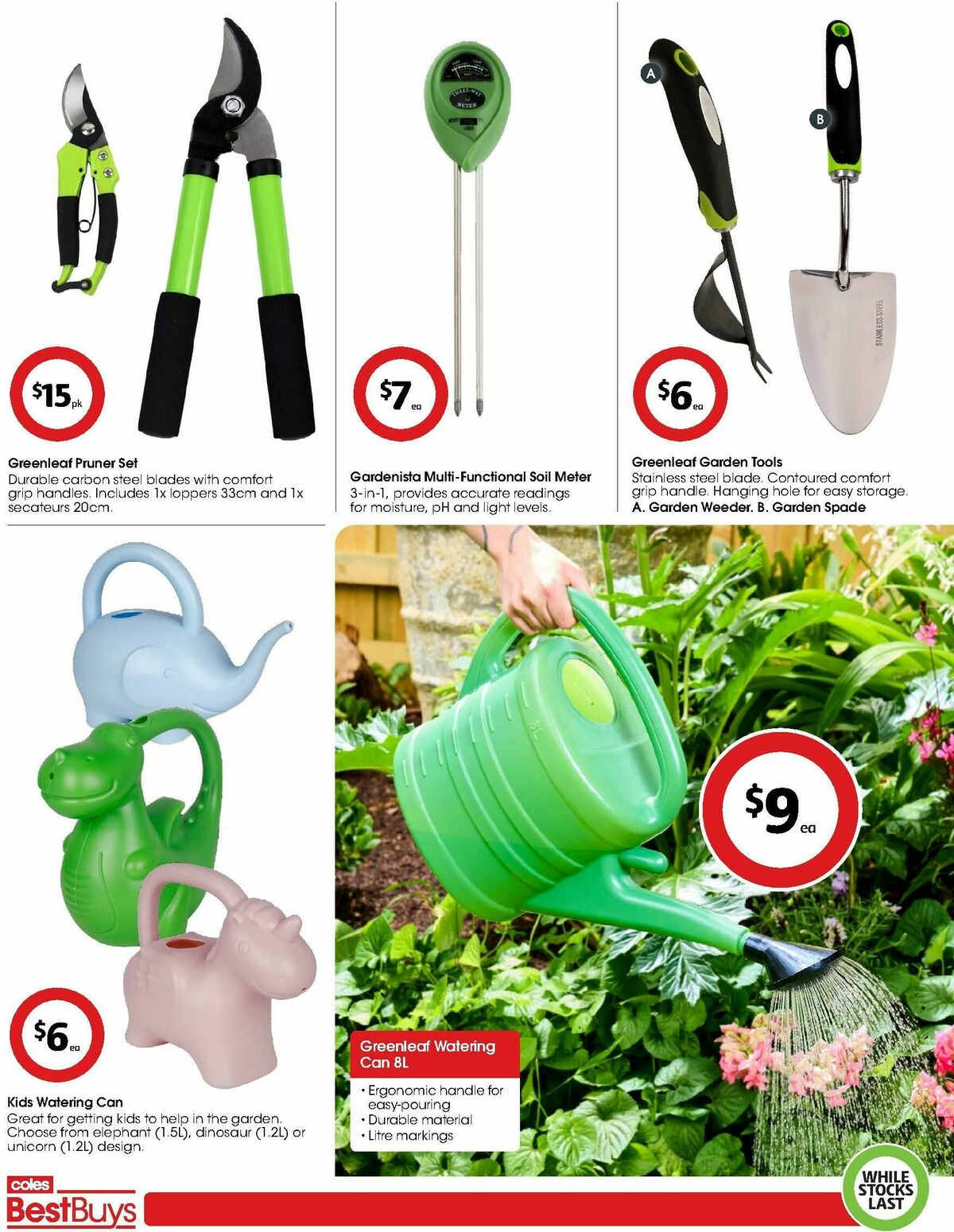 Coles Best Buys - Summer Garden Catalogues from 2 January