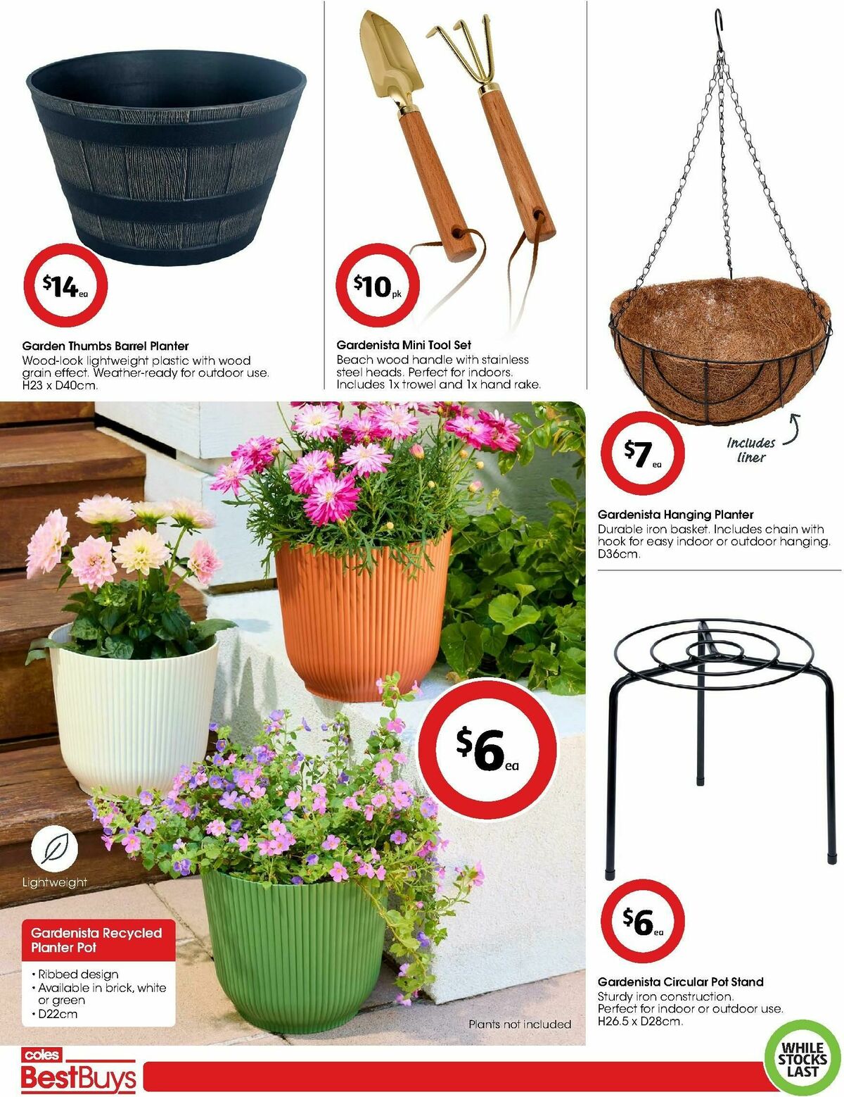 Coles Best Buys - Summer Garden Catalogues from 2 January