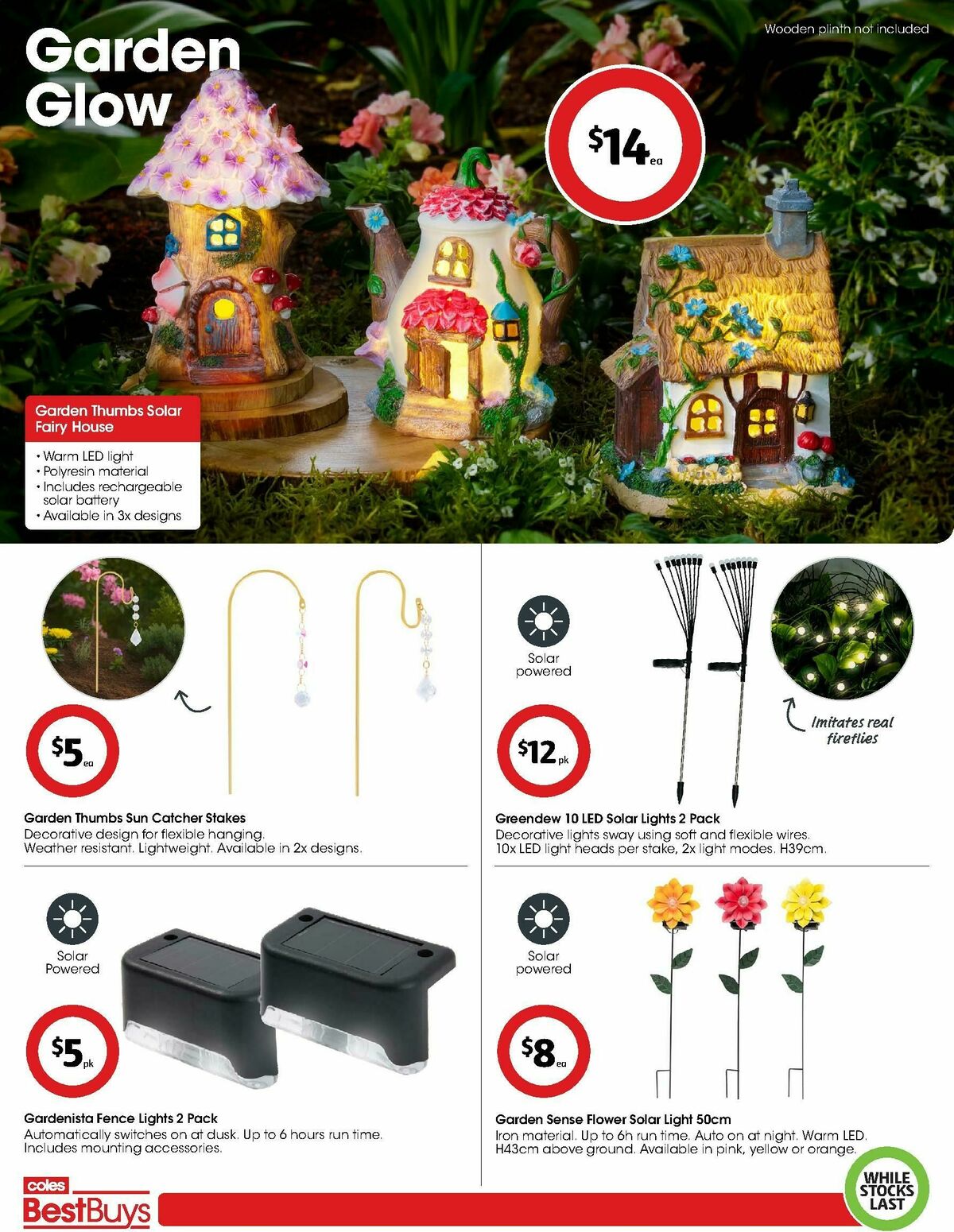 Coles Best Buys - Summer Garden Catalogues from 2 January