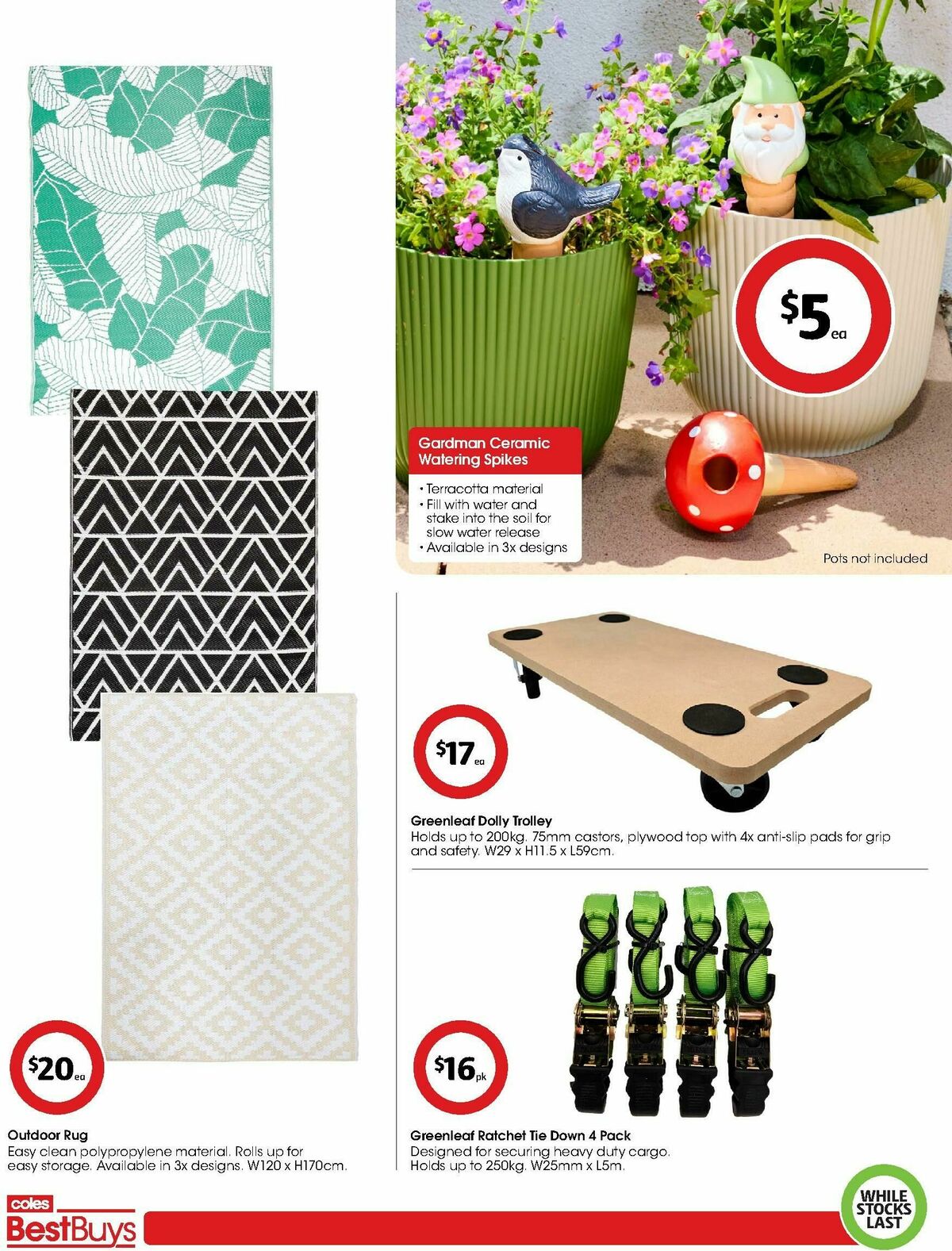 Coles Best Buys - Summer Garden Catalogues from 2 January