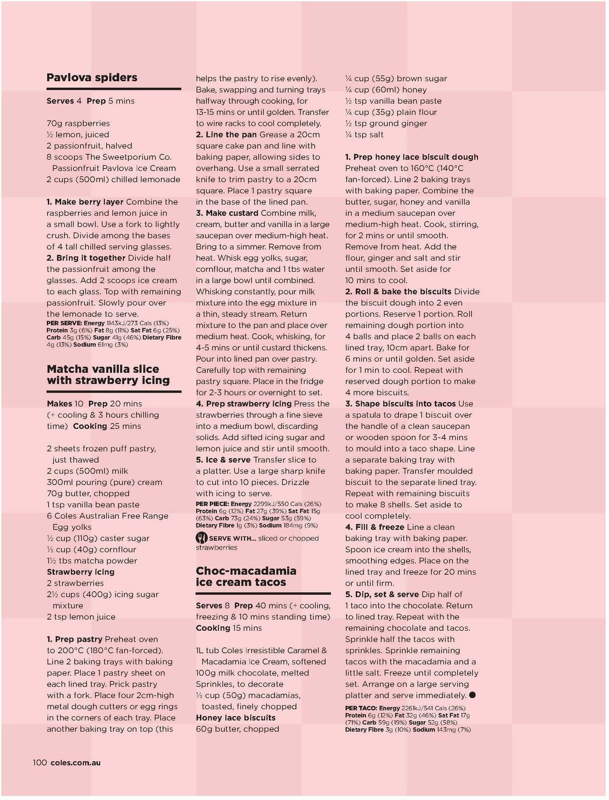 Coles Magazine January Catalogues from 1 January