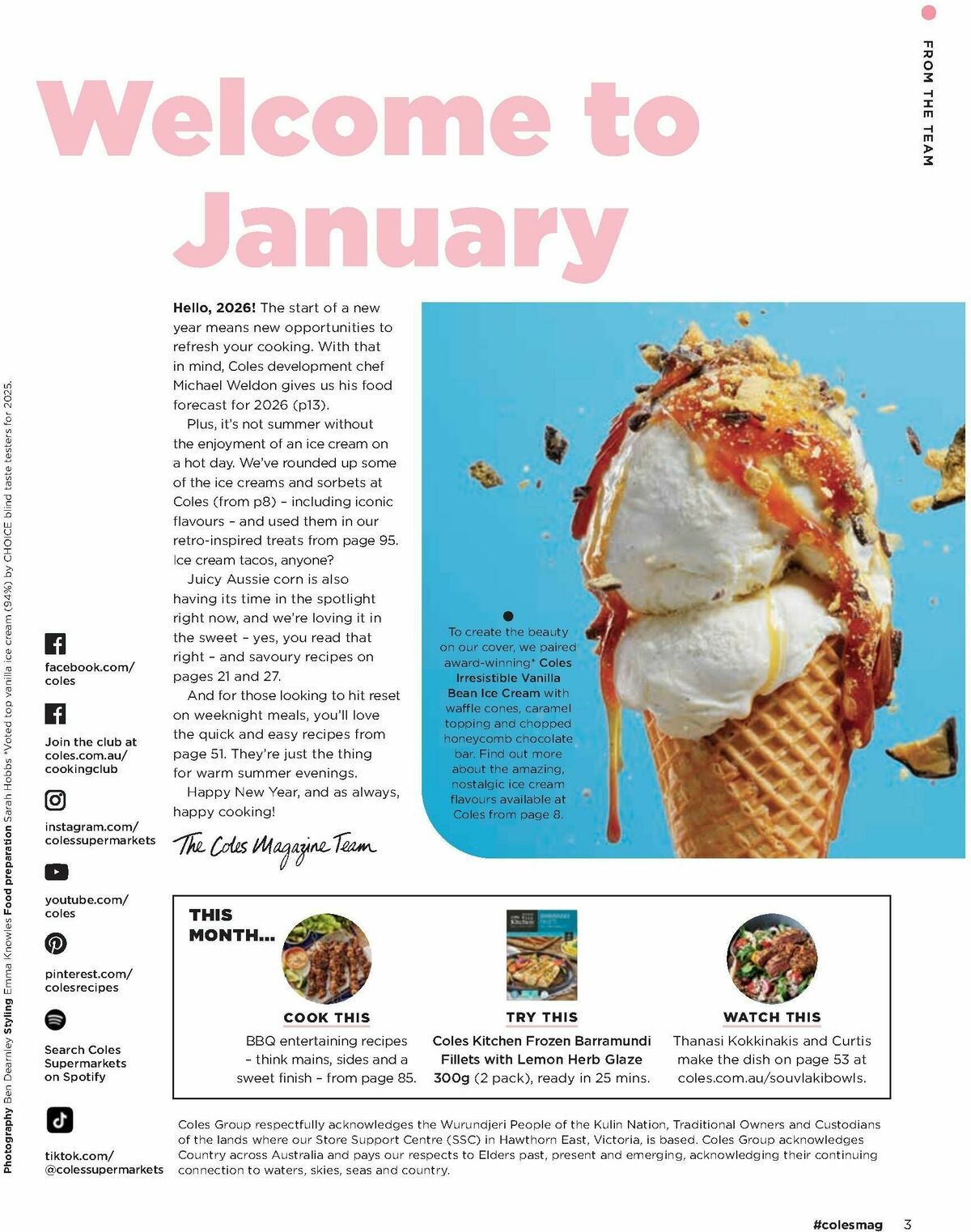 Coles Magazine January Catalogues from 1 January