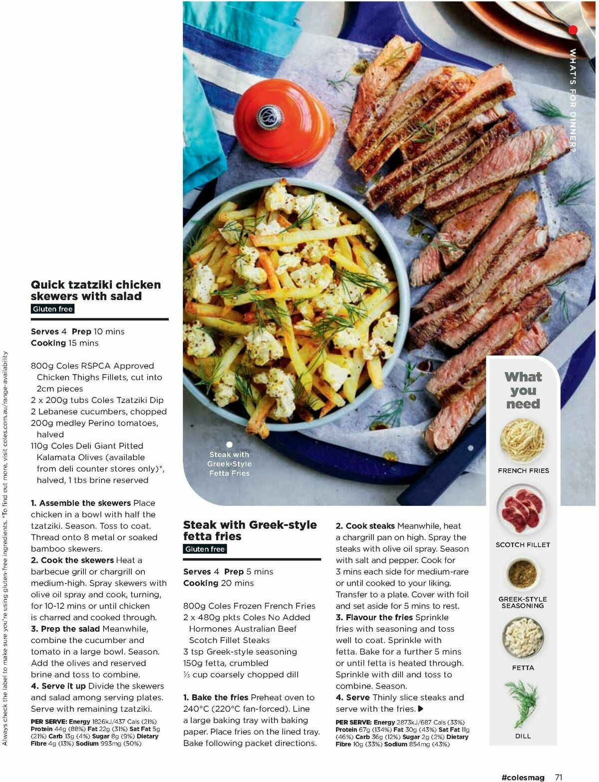 Coles Magazine January Catalogues from 1 January