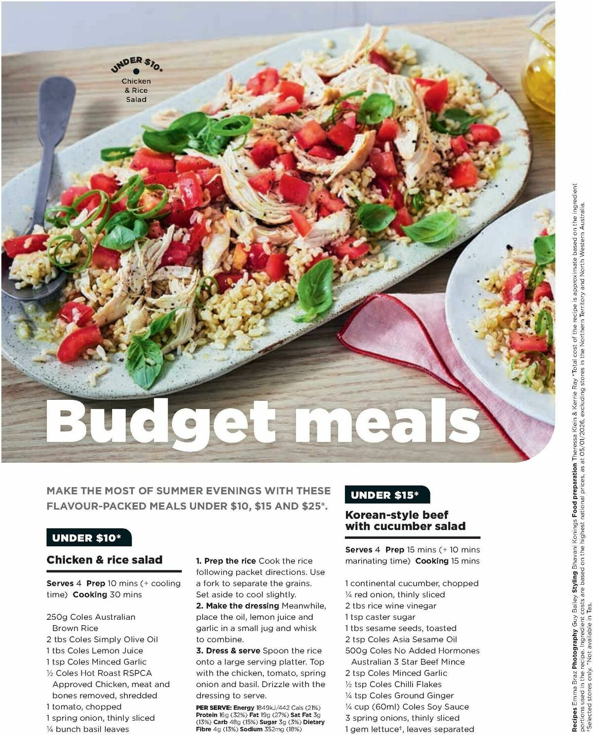 Coles Magazine January Catalogues from 1 January