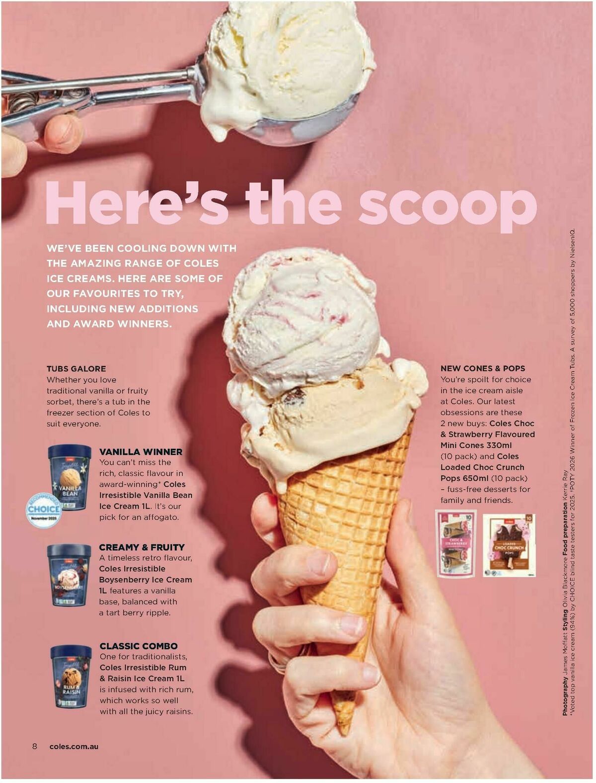 Coles Magazine January Catalogues from 1 January