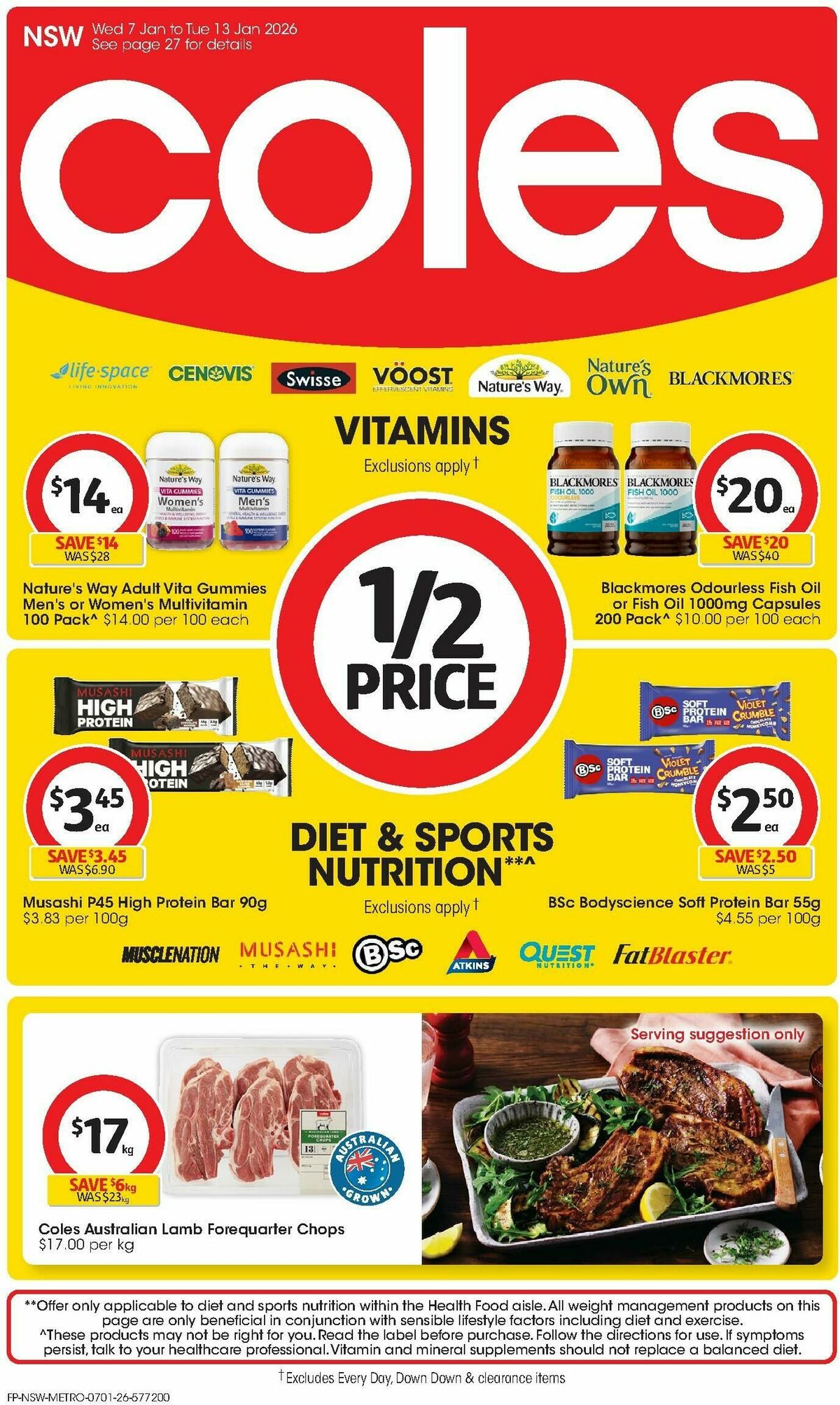 Coles Catalogues from 7 January