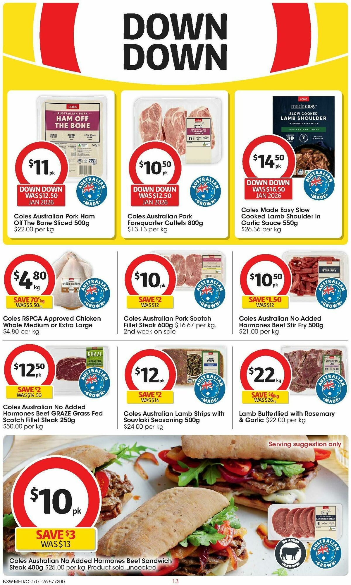 Coles Catalogues from 7 January