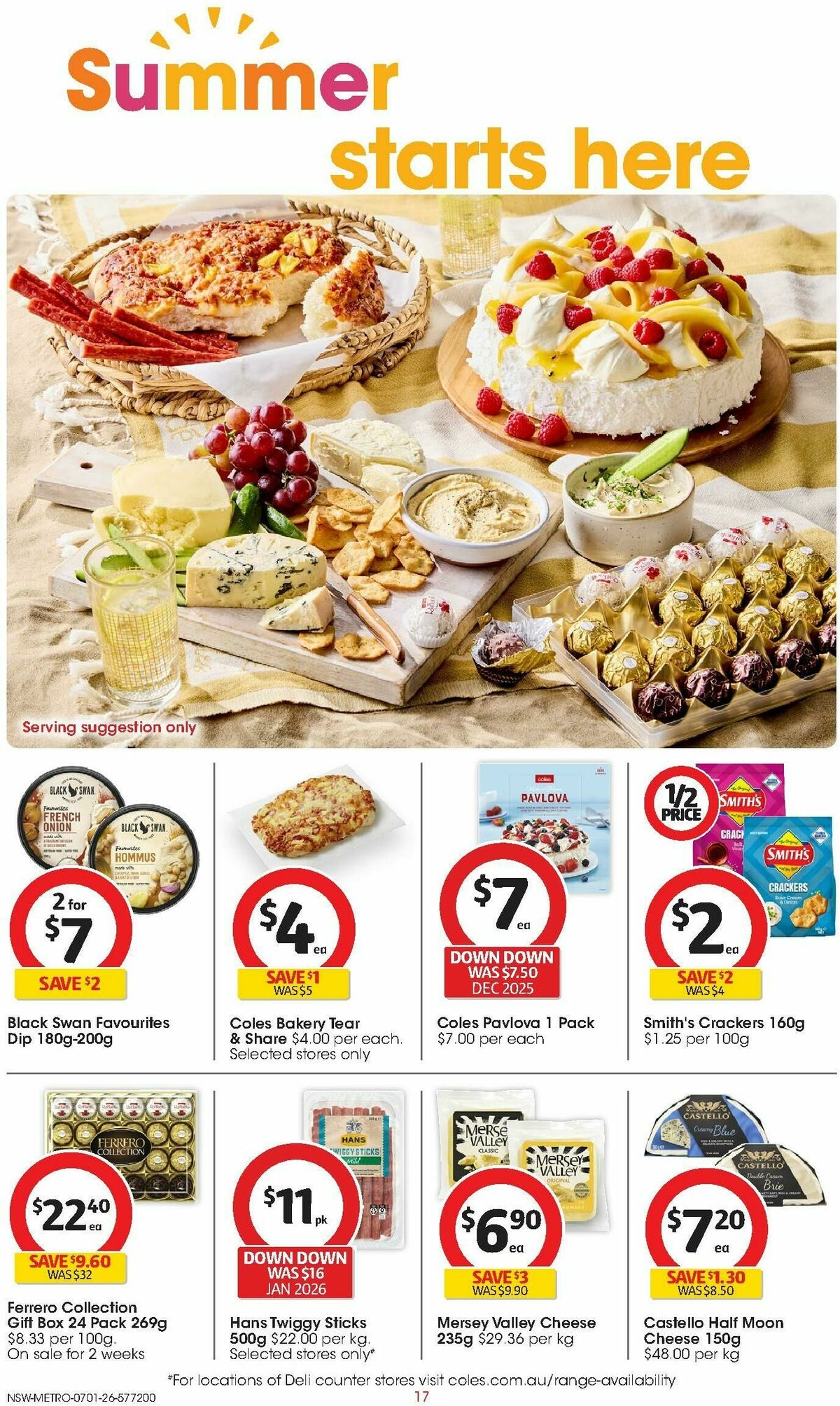 Coles Catalogues from 7 January