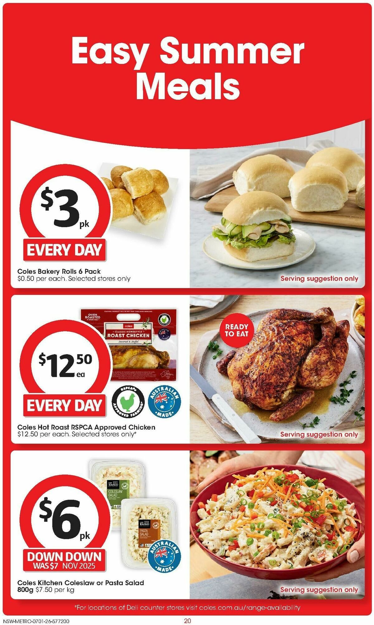 Coles Catalogues from 7 January