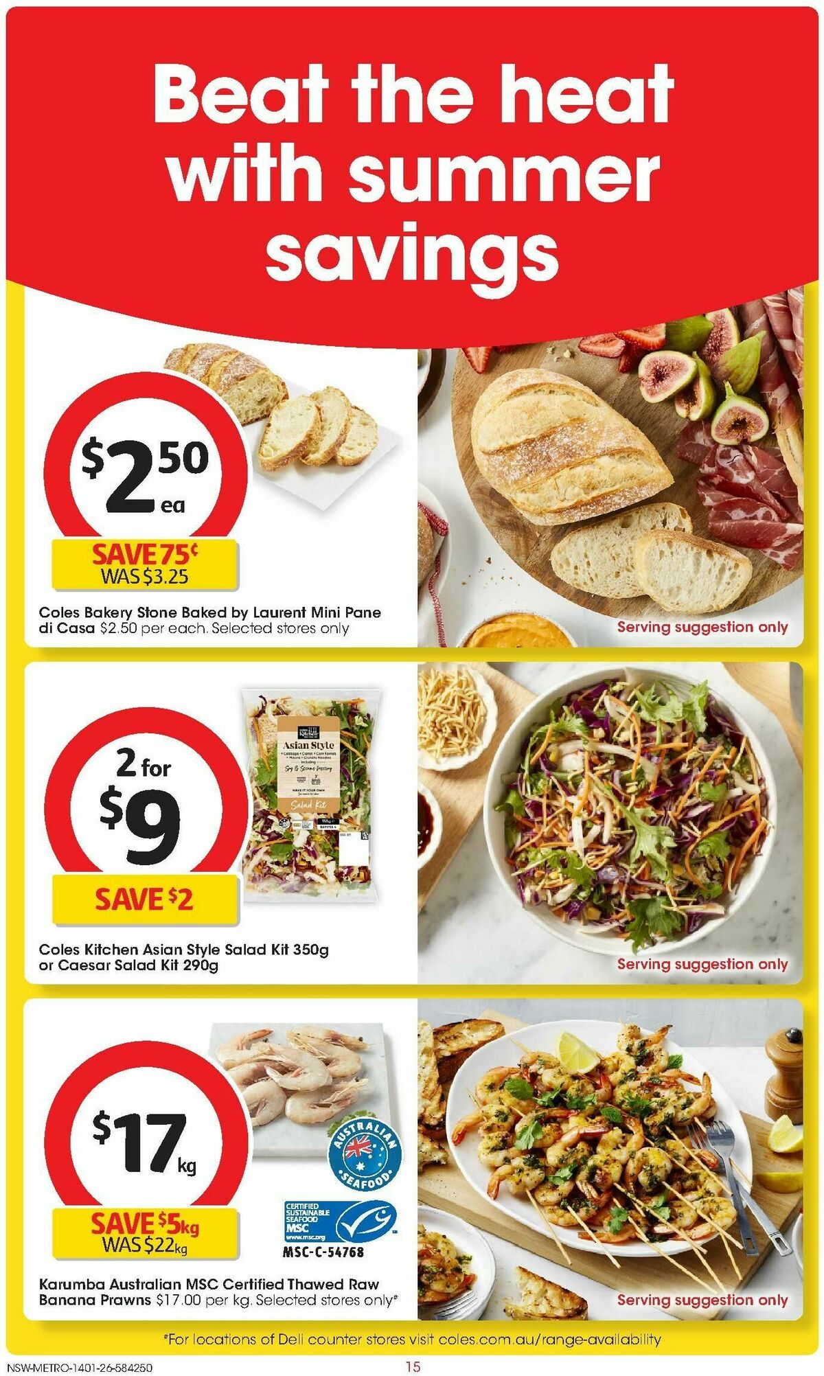 Coles Catalogues from 14 January