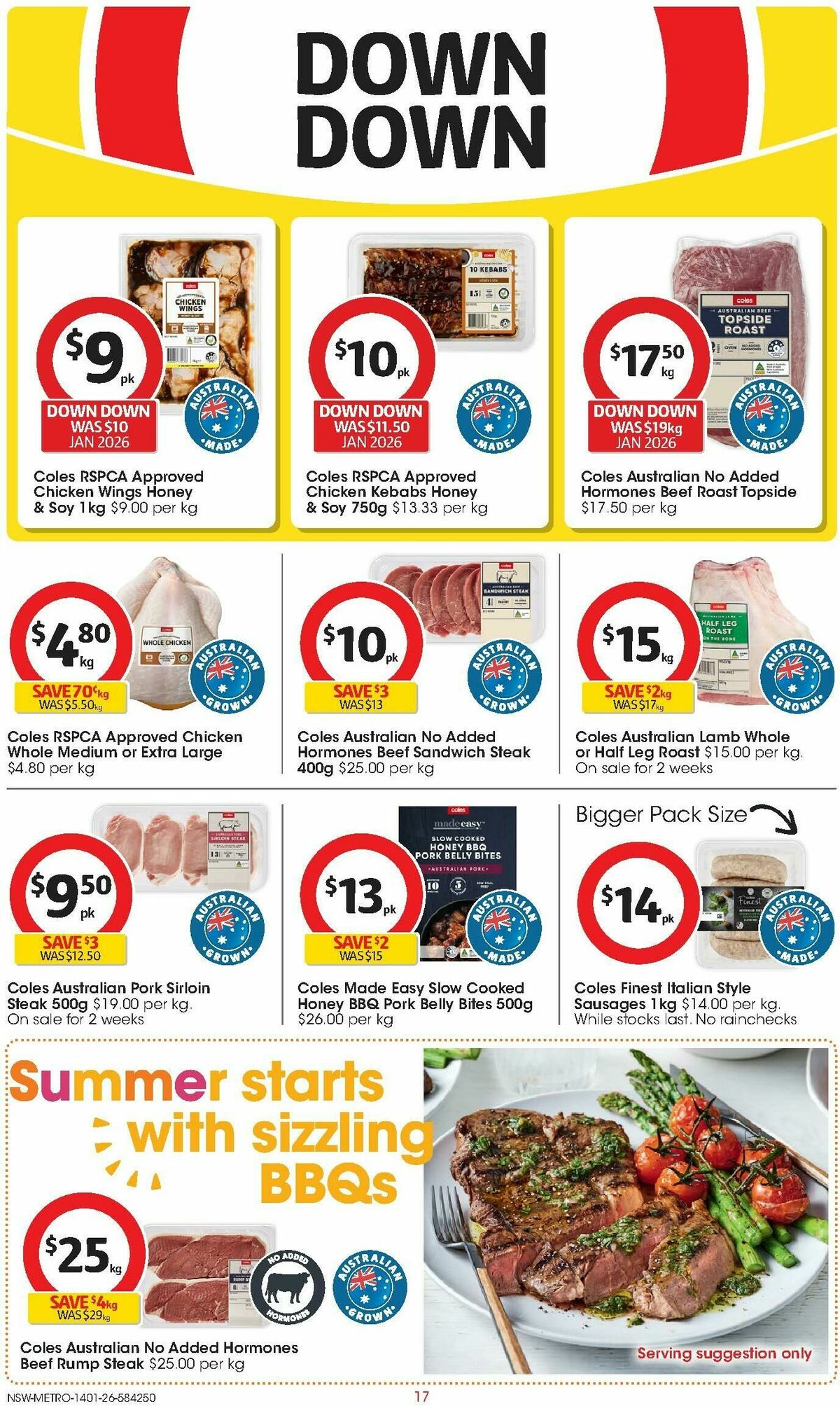 Coles Catalogues from 14 January