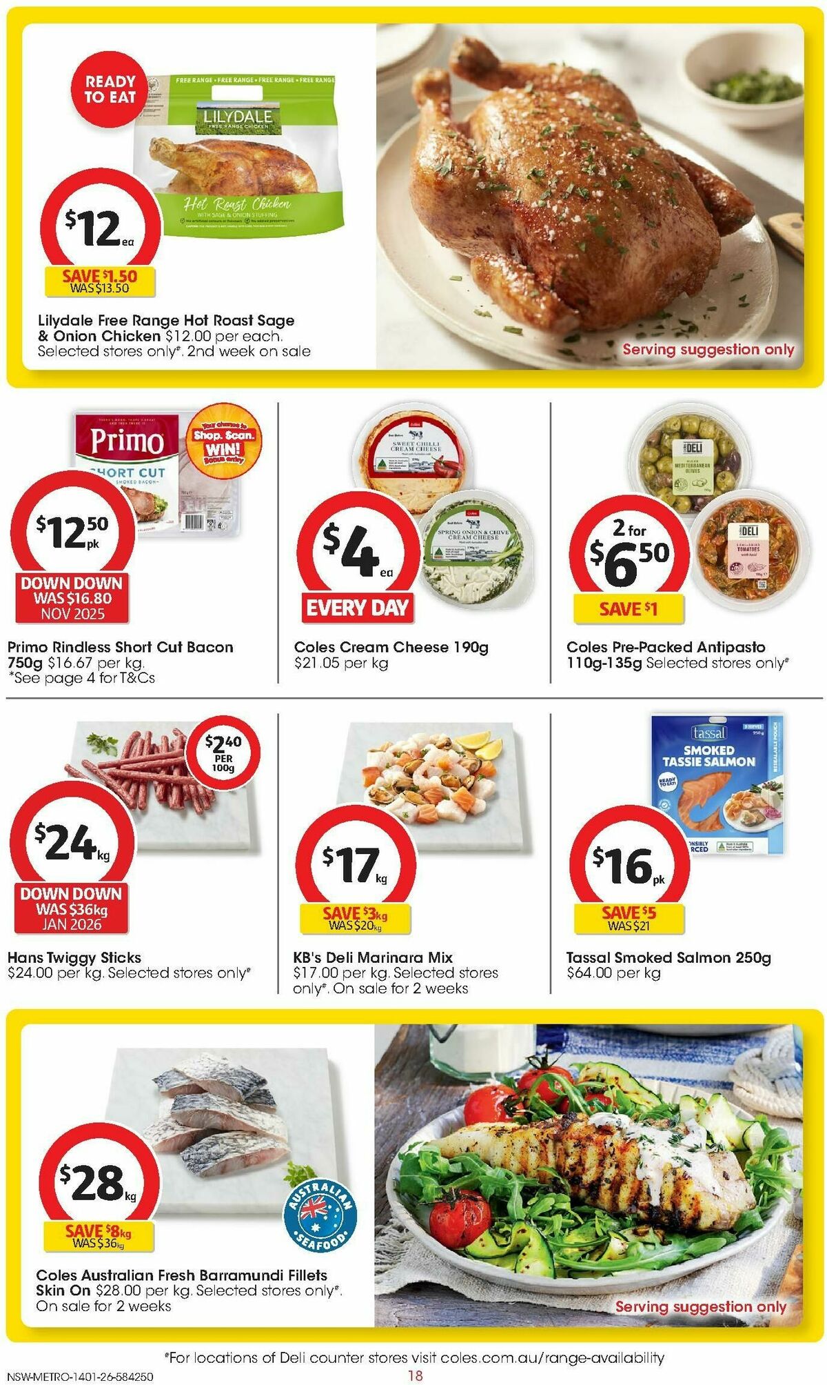 Coles Catalogues from 14 January