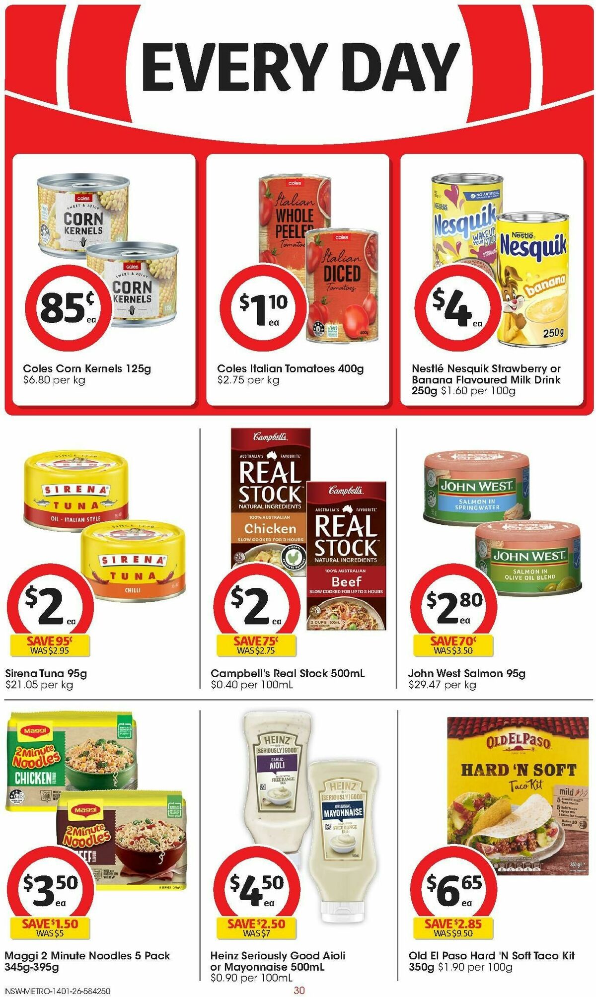 Coles Catalogues from 14 January