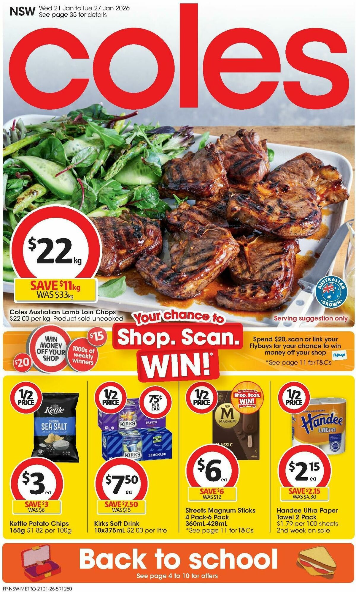 Coles Catalogues from 21 January