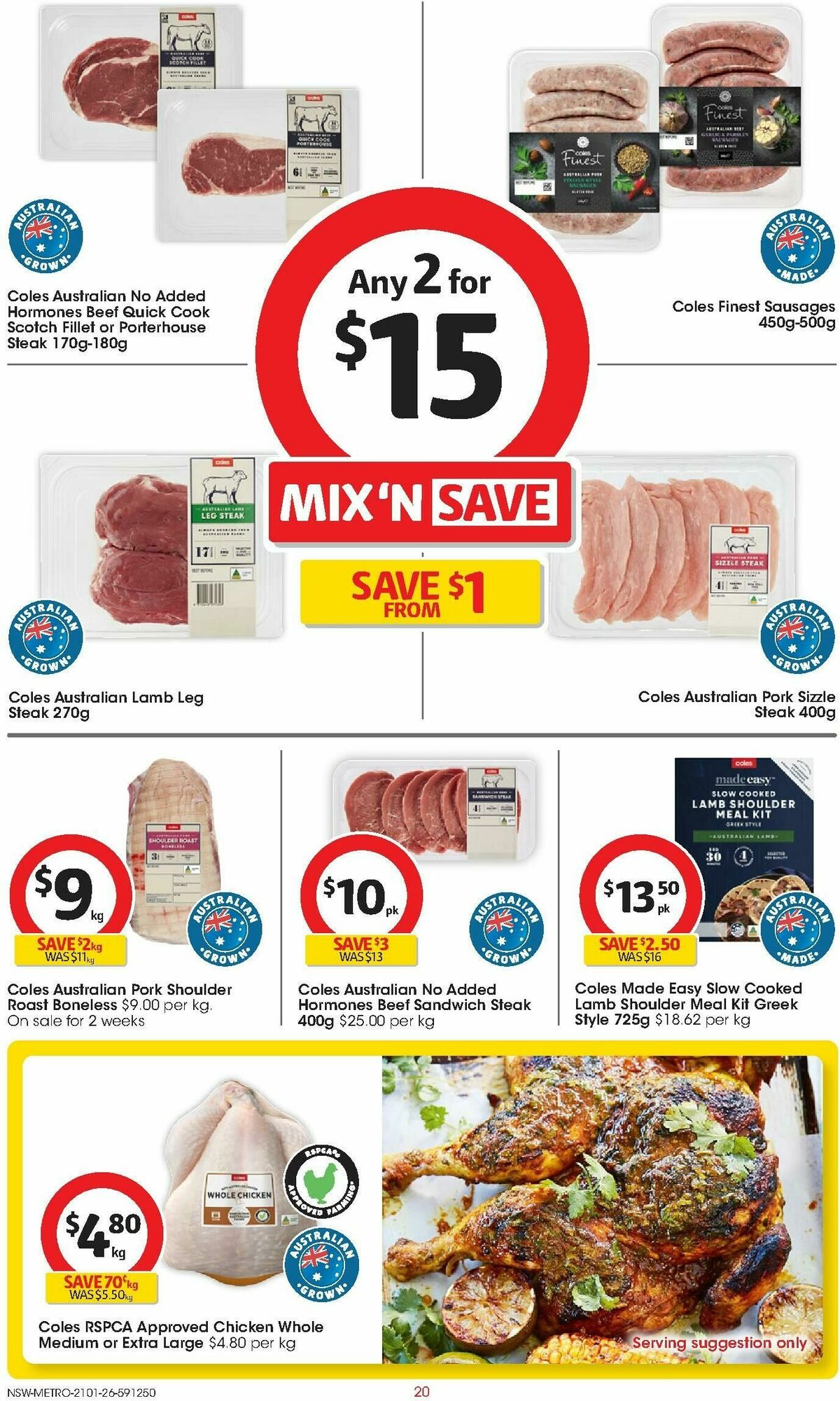 Coles Catalogues from 21 January