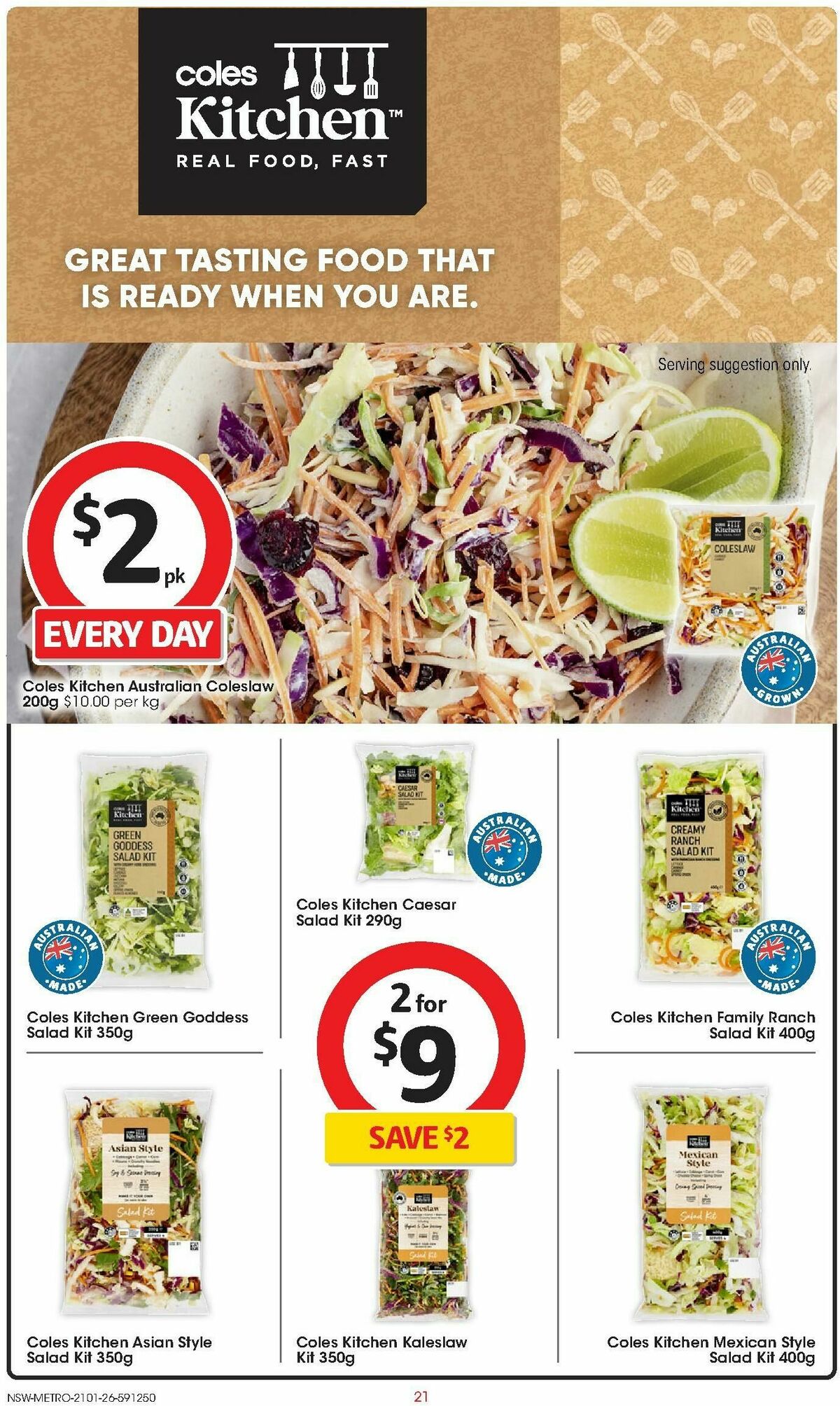 Coles Catalogues from 21 January