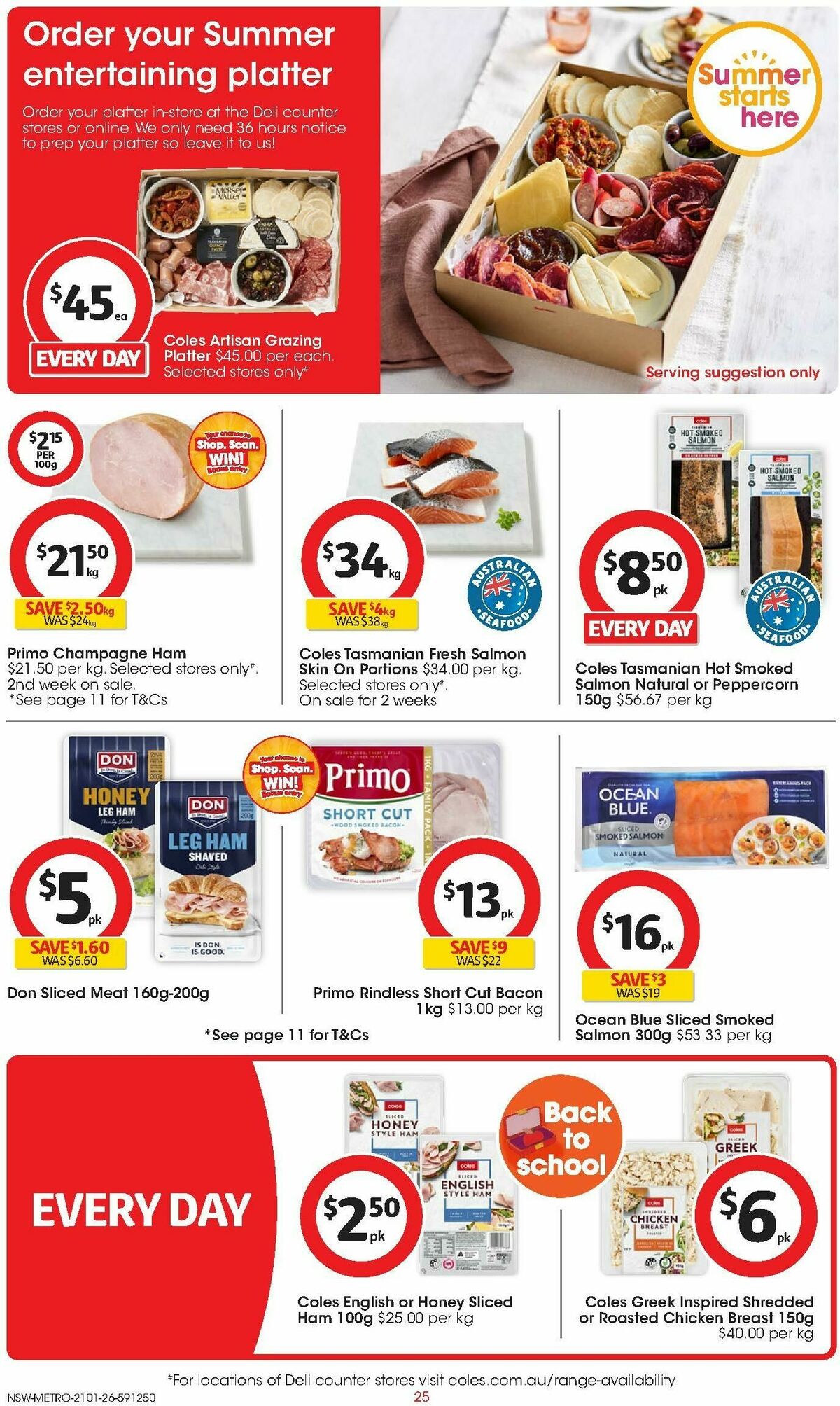 Coles Catalogues from 21 January