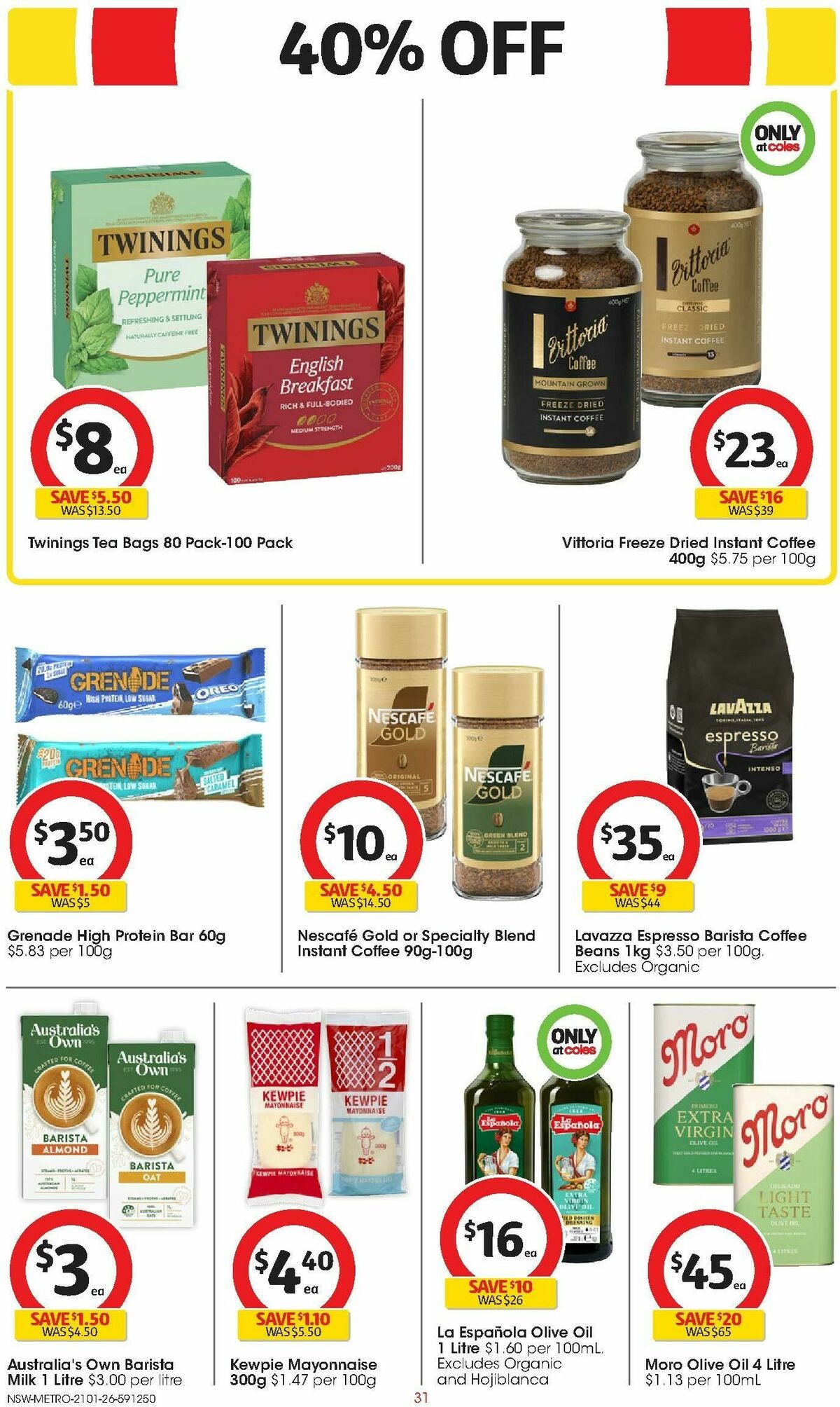 Coles Catalogues from 21 January