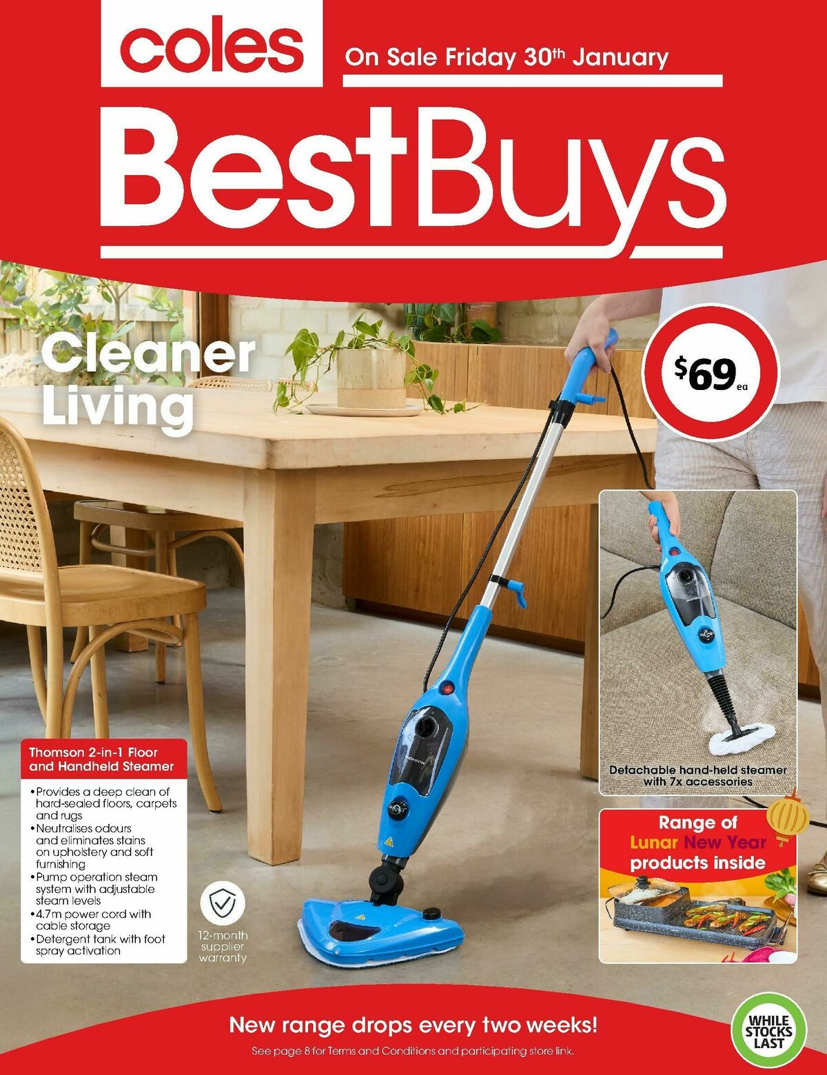 Coles Best Buys - Cleaner Living Catalogues from 30 January