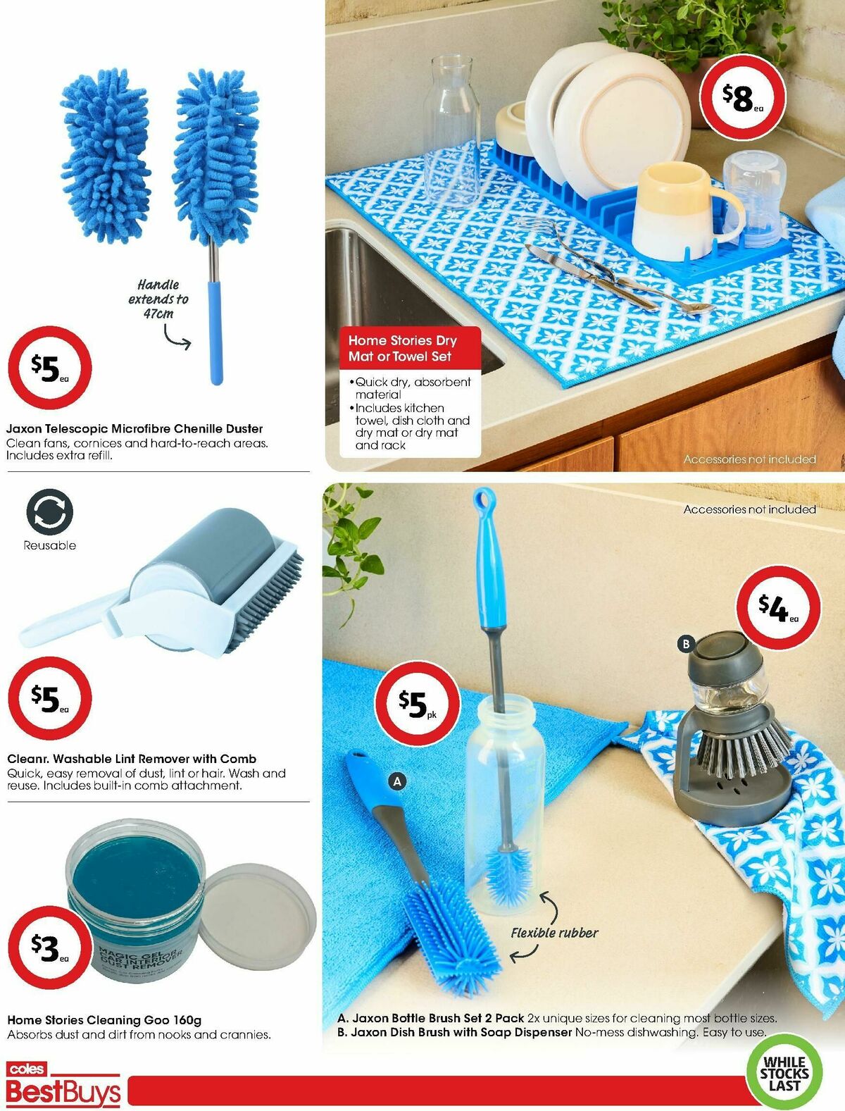 Coles Best Buys - Cleaner Living Catalogues from 30 January