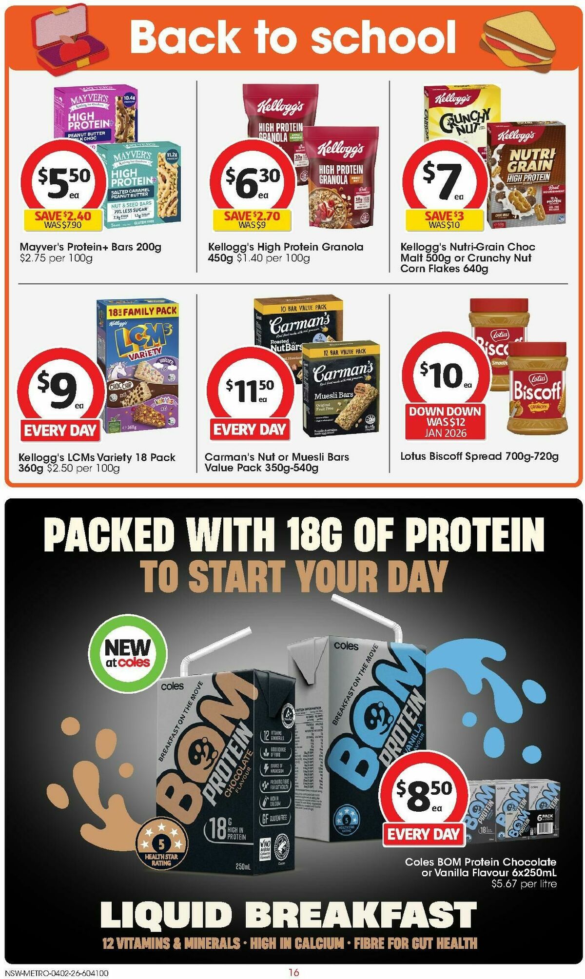 Coles Catalogues from 4 February