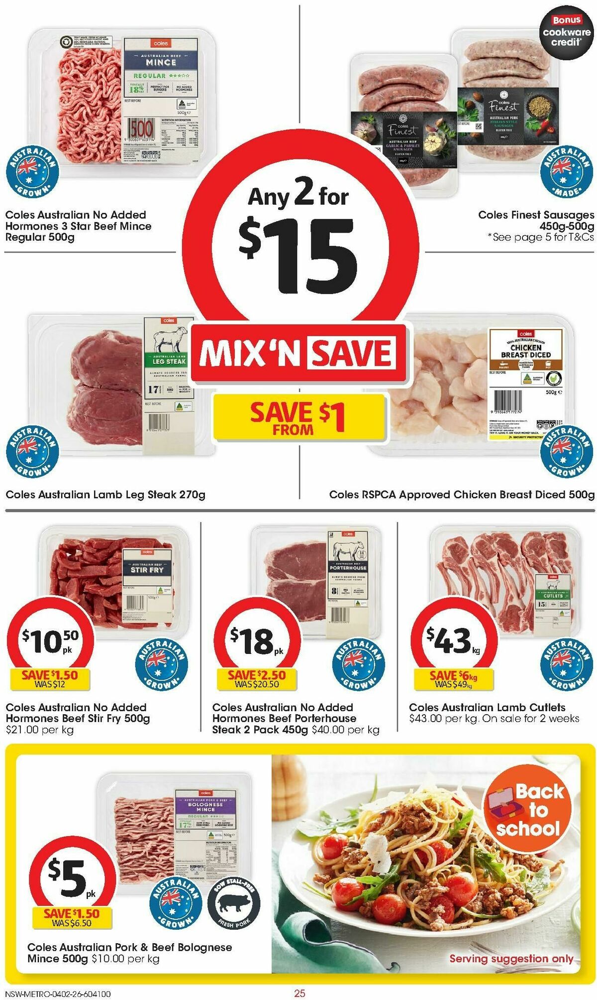 Coles Catalogues from 4 February