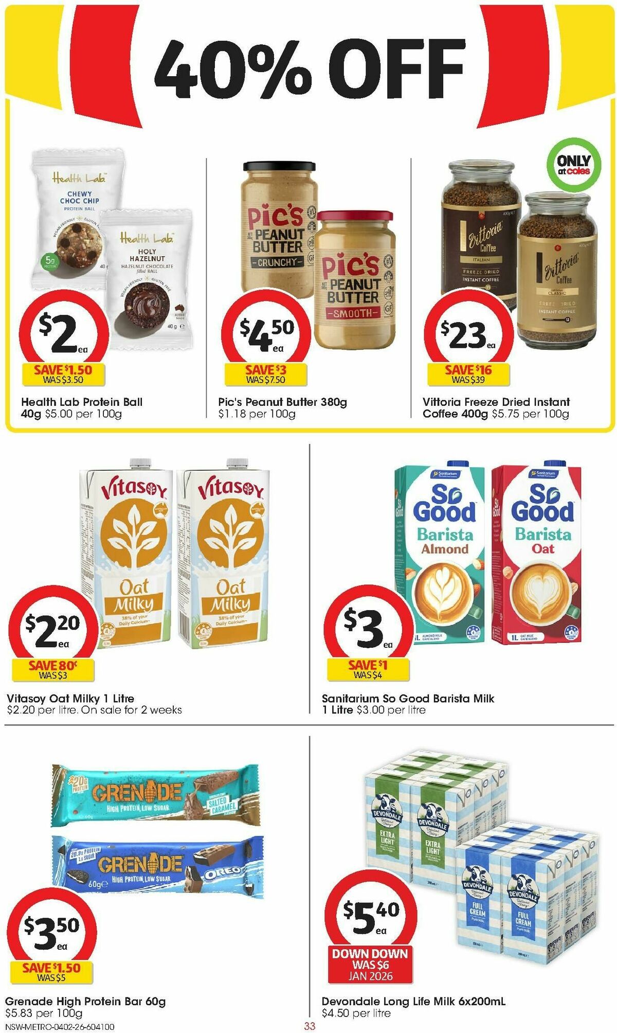 Coles Catalogues from 4 February