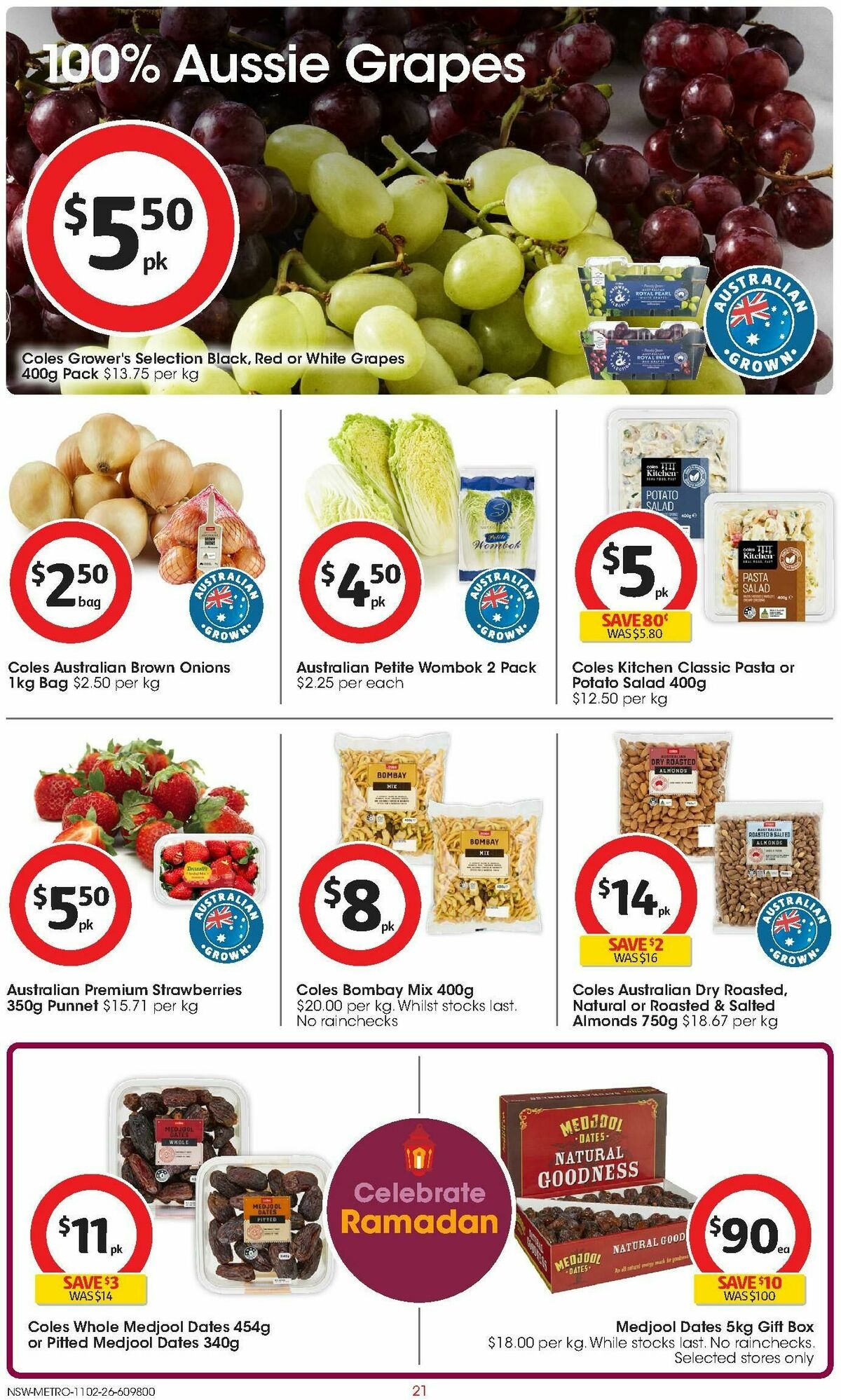 Coles Catalogues from 11 February