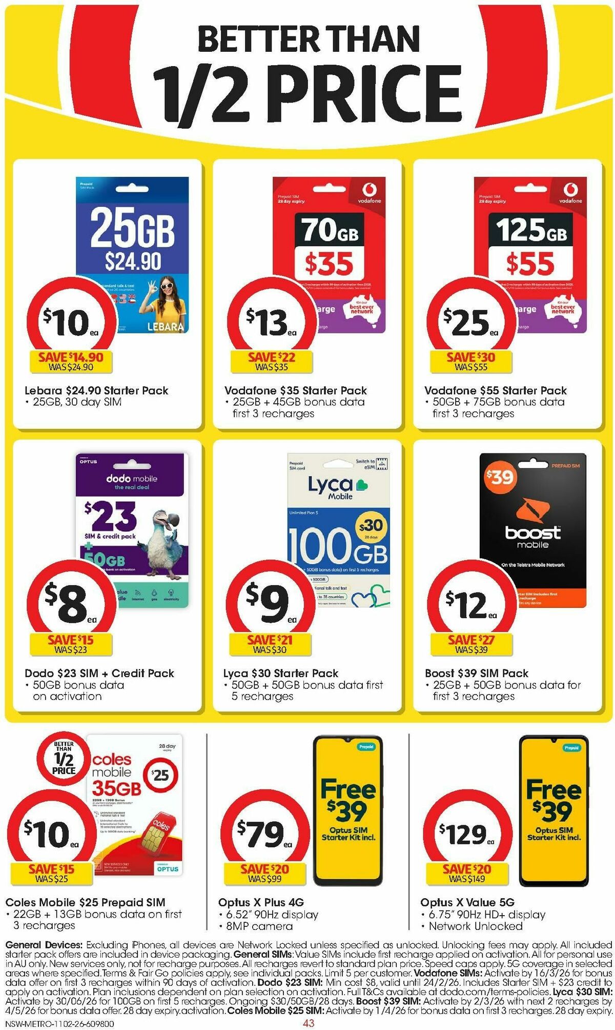 Coles Catalogues from 11 February