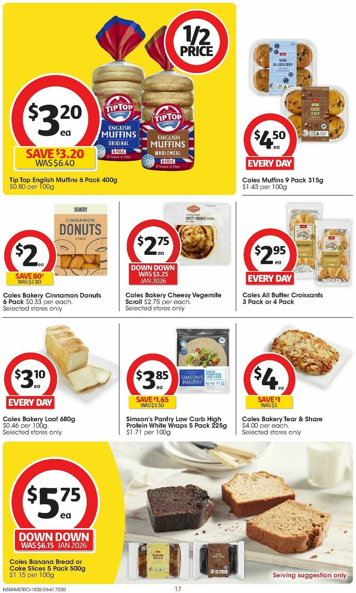 Coles Catalogues from 18 February