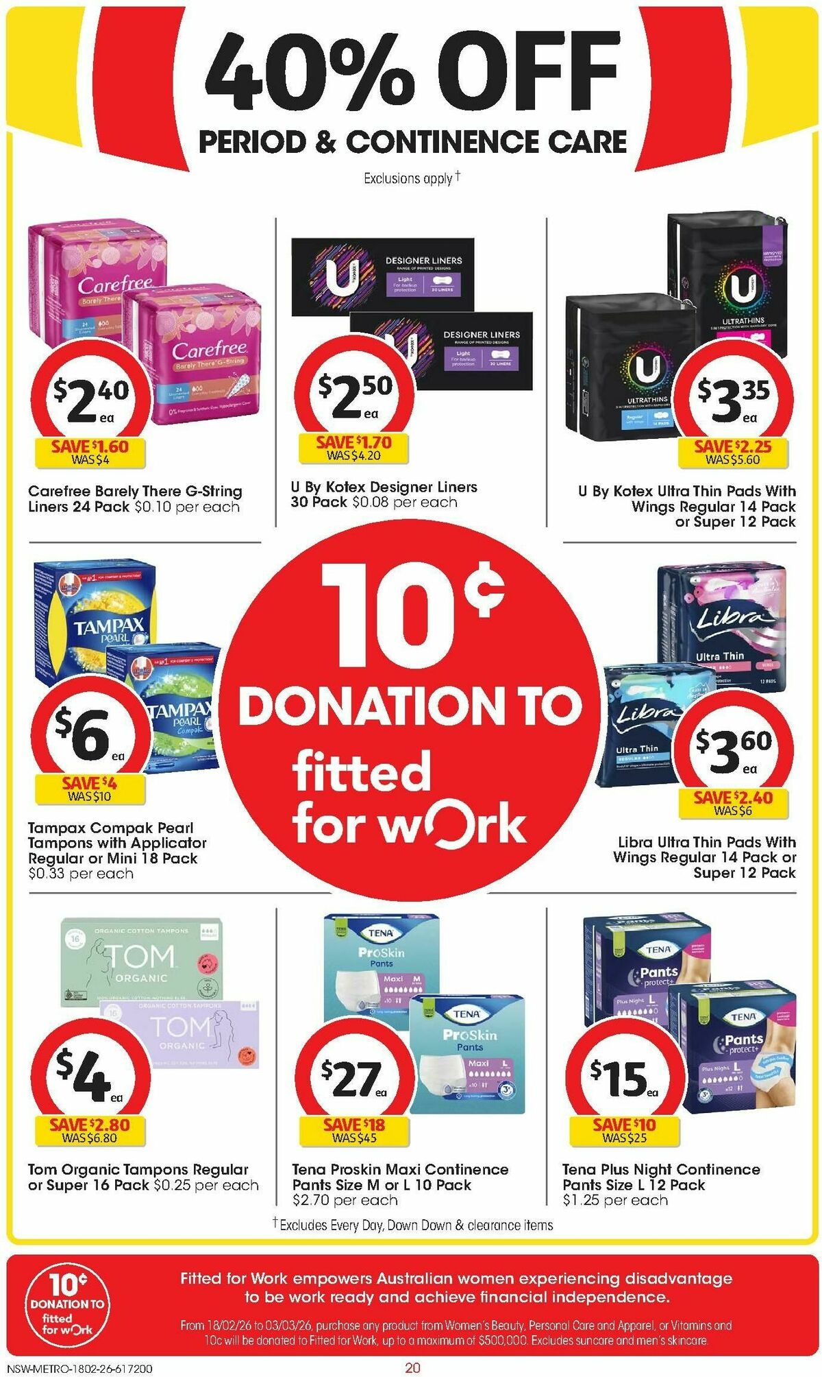 Coles Catalogues from 18 February