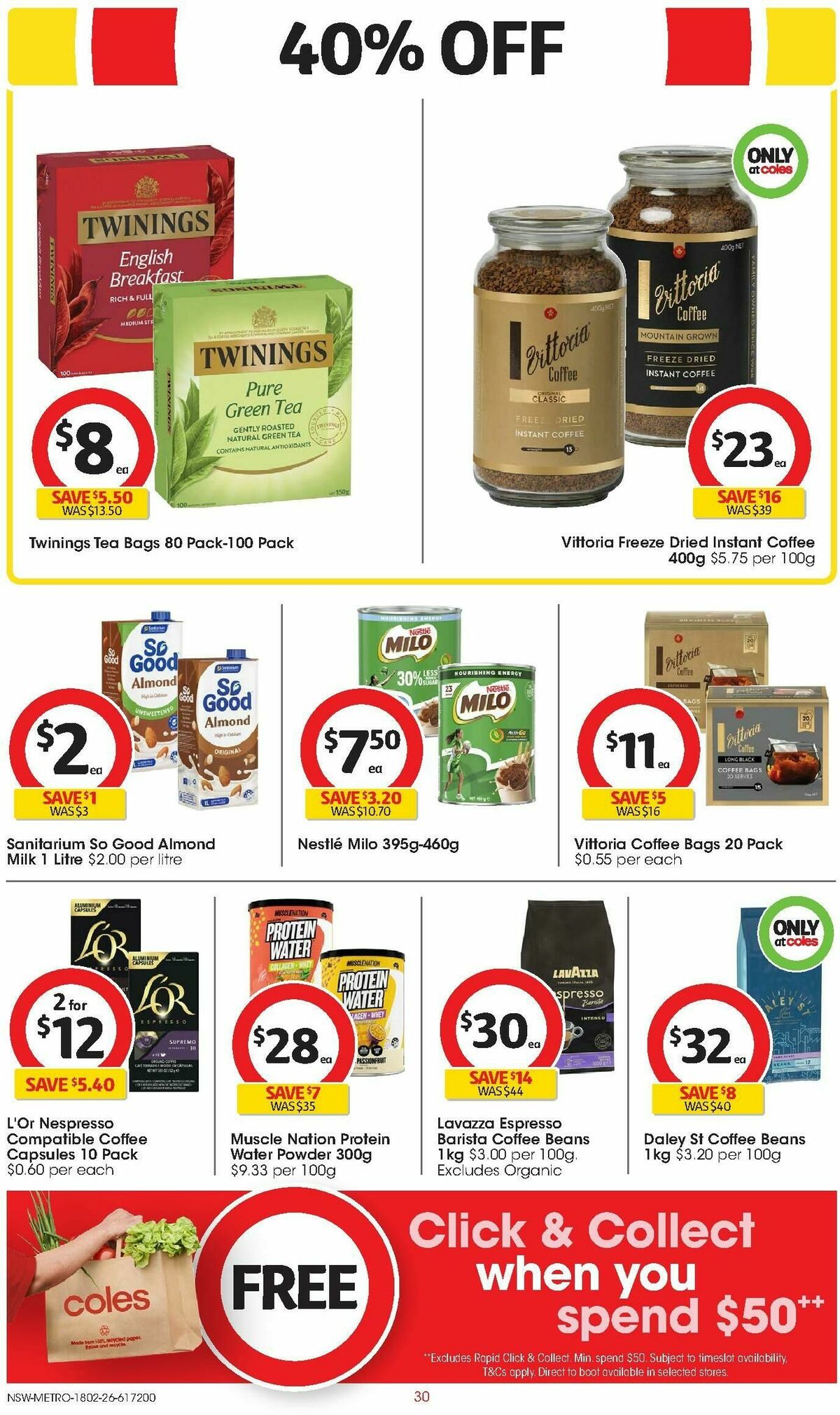 Coles Catalogues from 18 February