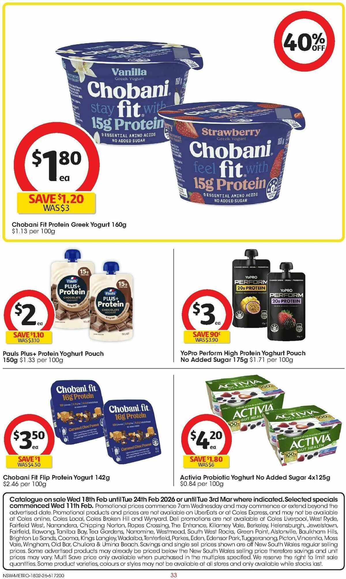 Coles Catalogues from 18 February