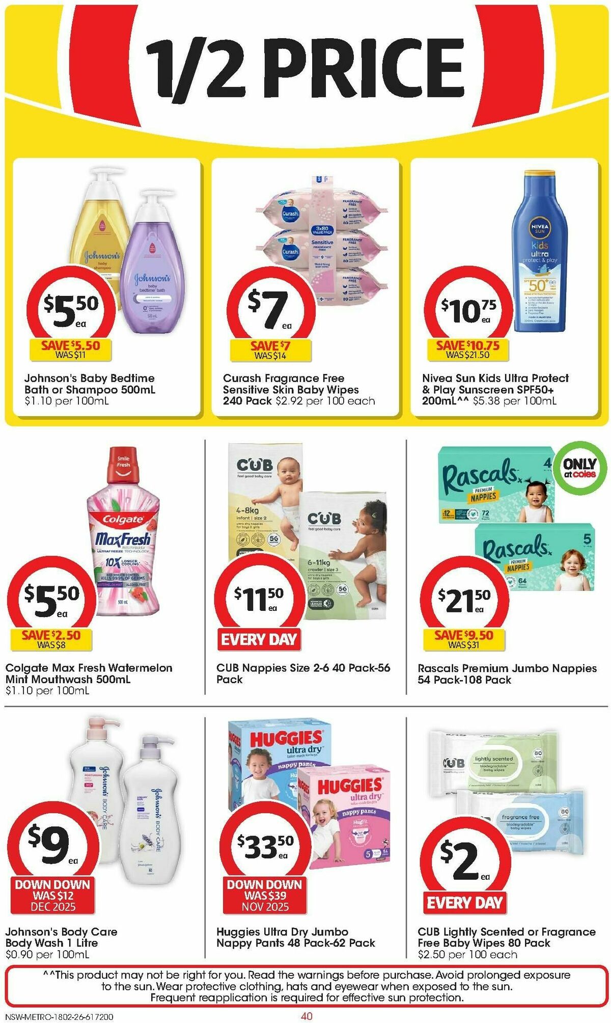 Coles Catalogues from 18 February
