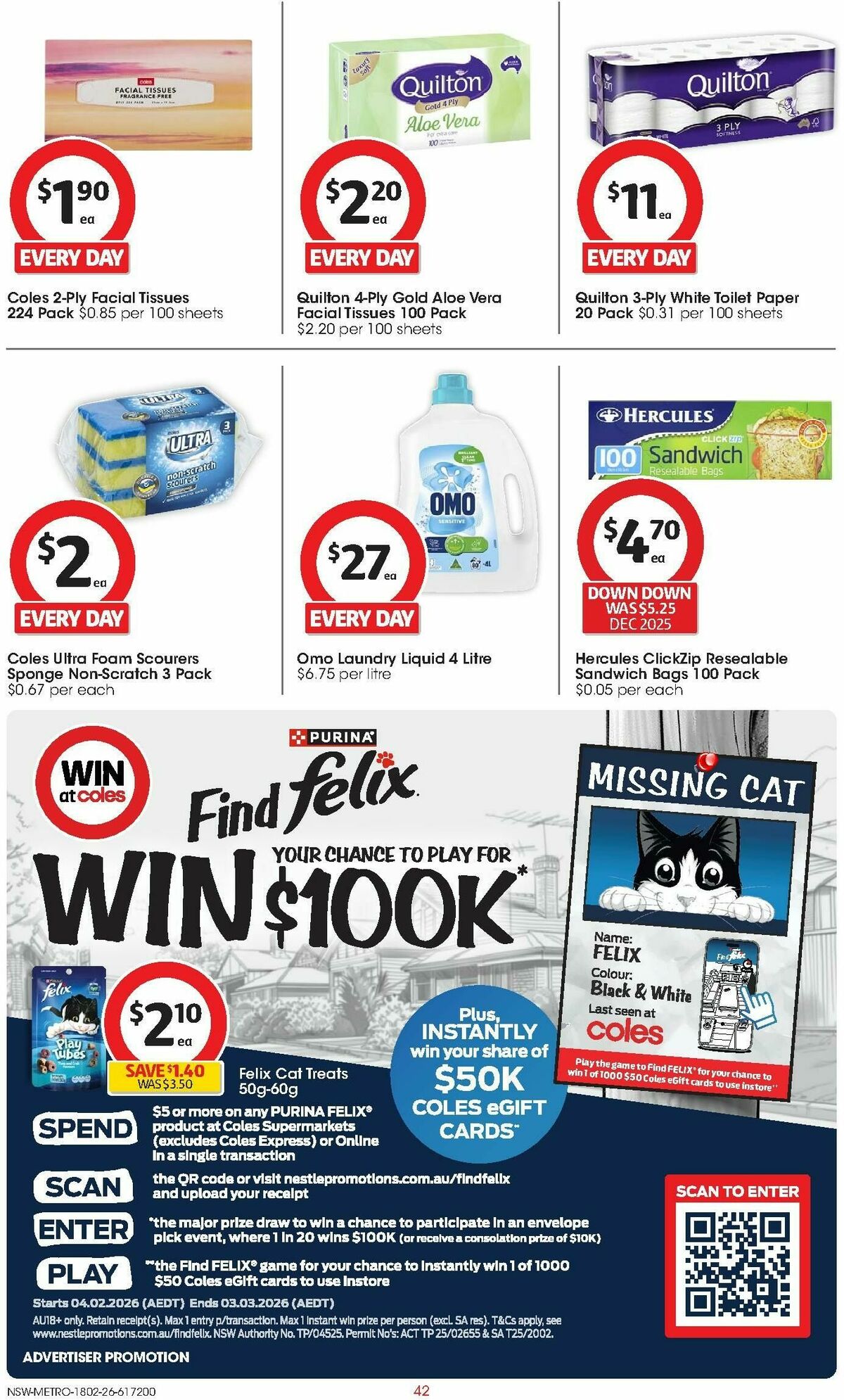 Coles Catalogues from 18 February
