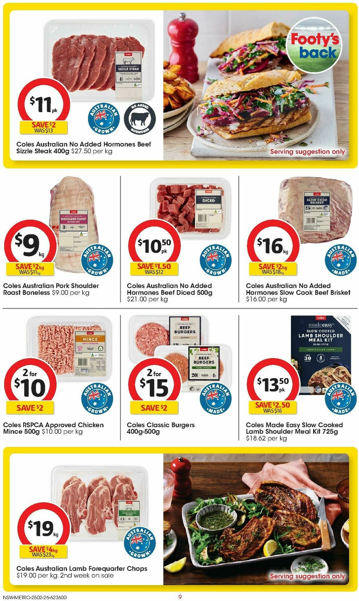 Coles Catalogues from 25 February