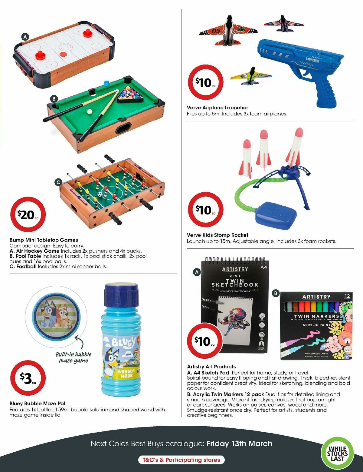 Coles Best Buys - Light Up Entertainment Catalogues from 27 February