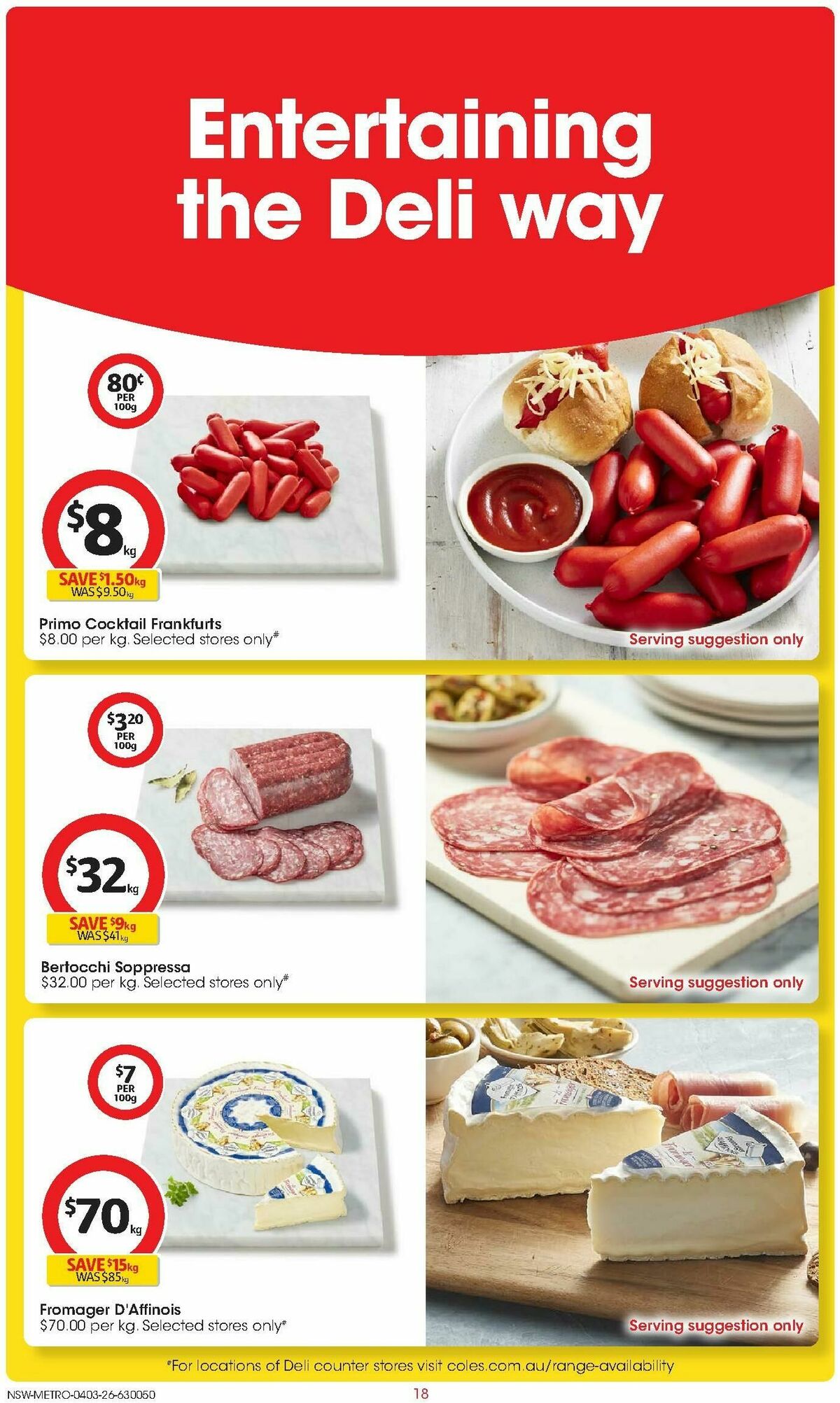 Coles Catalogues from 4 March
